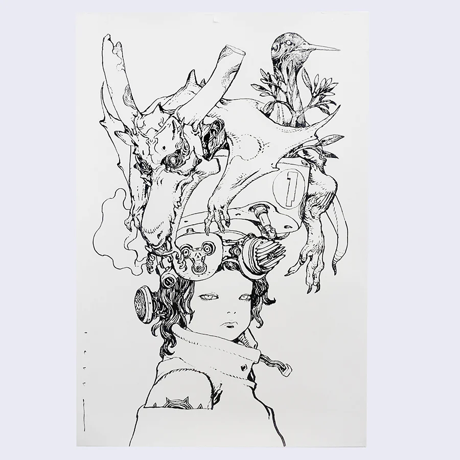 Katsuya Terada - Live Drawing July 2019