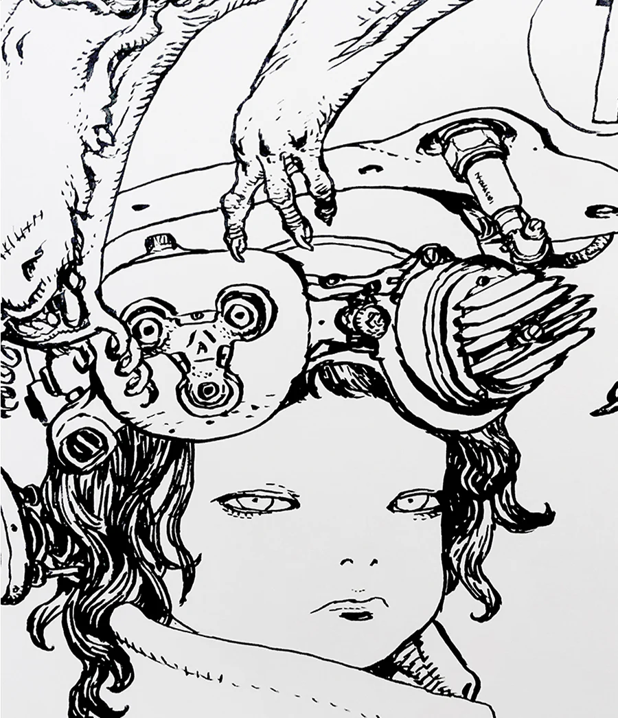 Katsuya Terada - Live Drawing July 2019 - Image 2