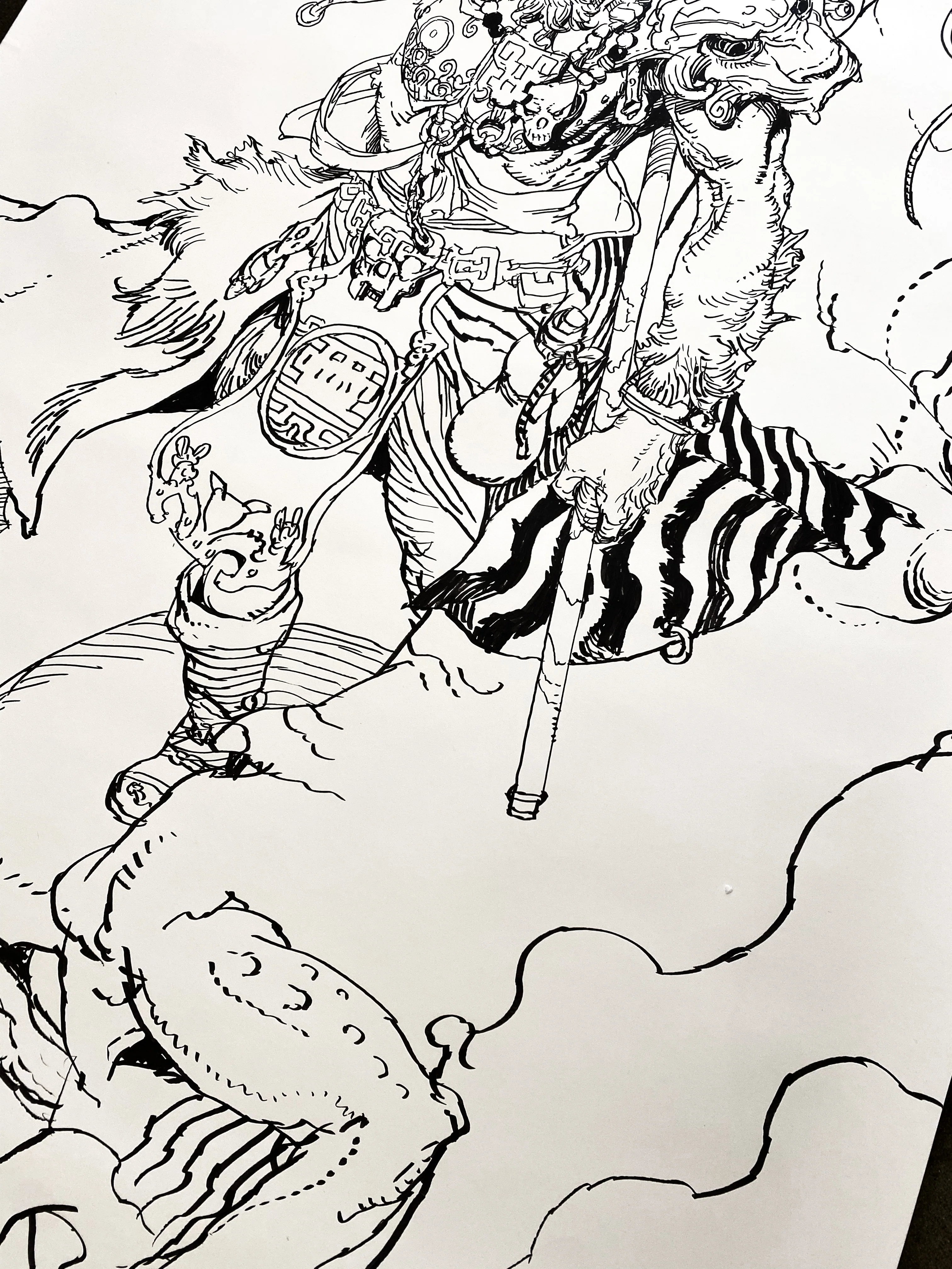 Katsuya Terada - Monkey King - Original Drawing - Image 4