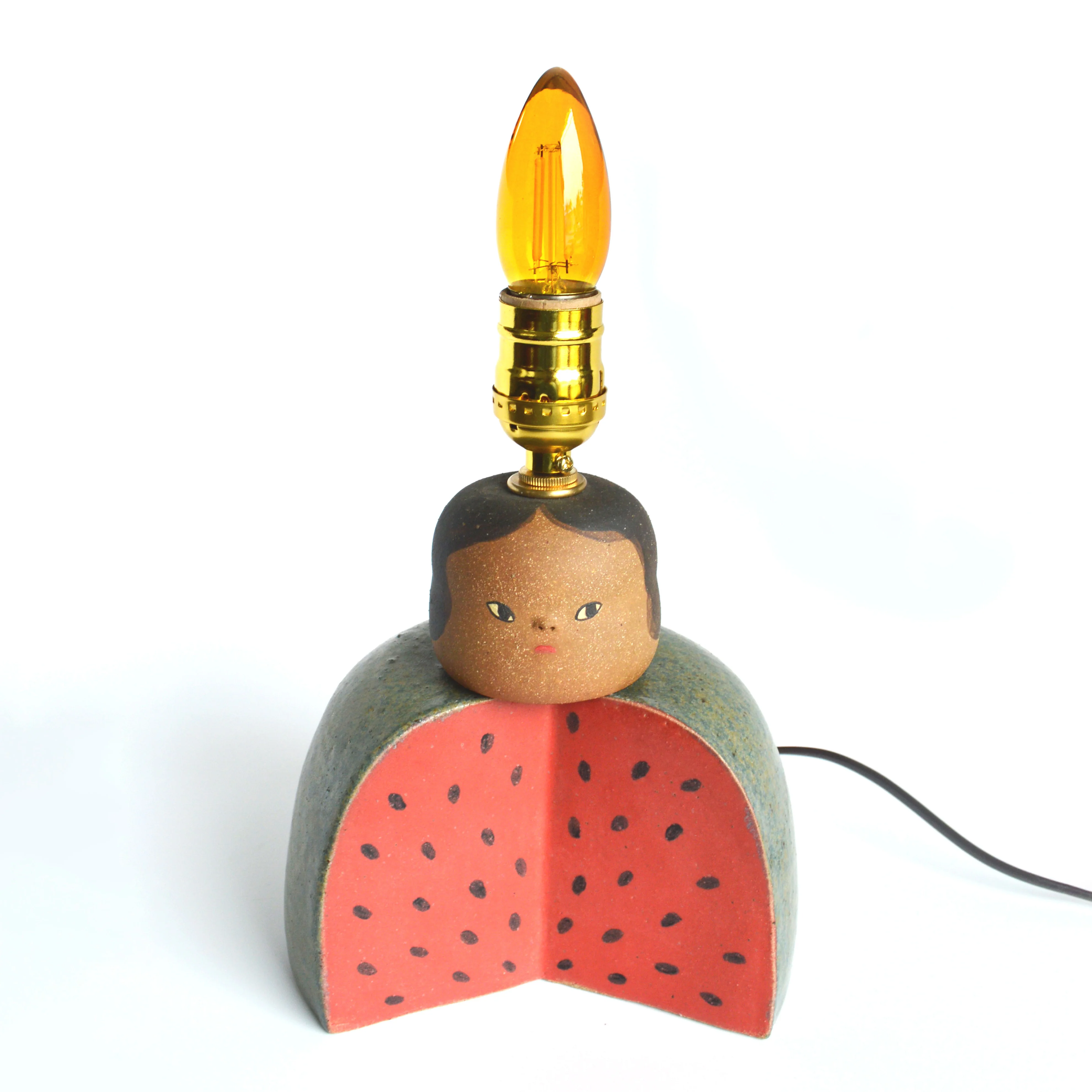 KILN II - #49 - uno+ichi (Hana Ward) - "Watermelon Lamp 2"