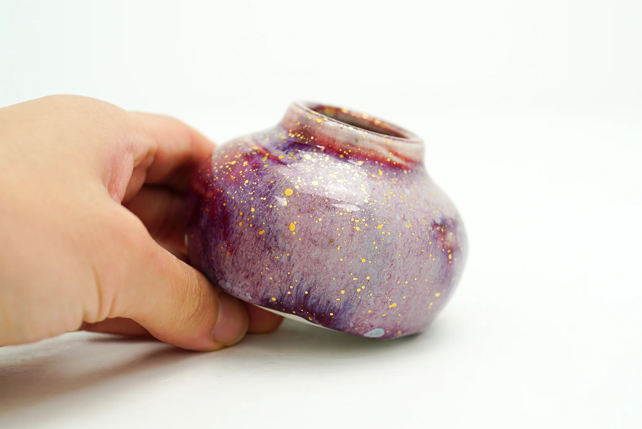 KILN II - #88 - Christine Luu - "Purple Rain Vase" - Image 6