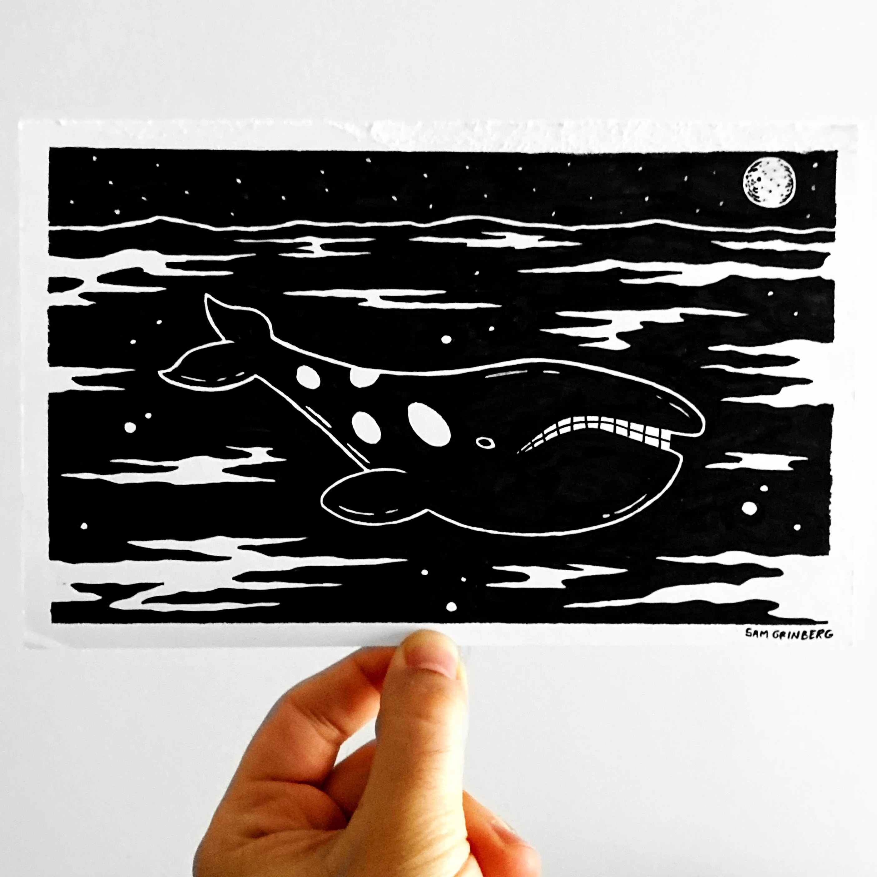 Land and Sea Show 2022 - Sam Grinberg - "Night Whale"