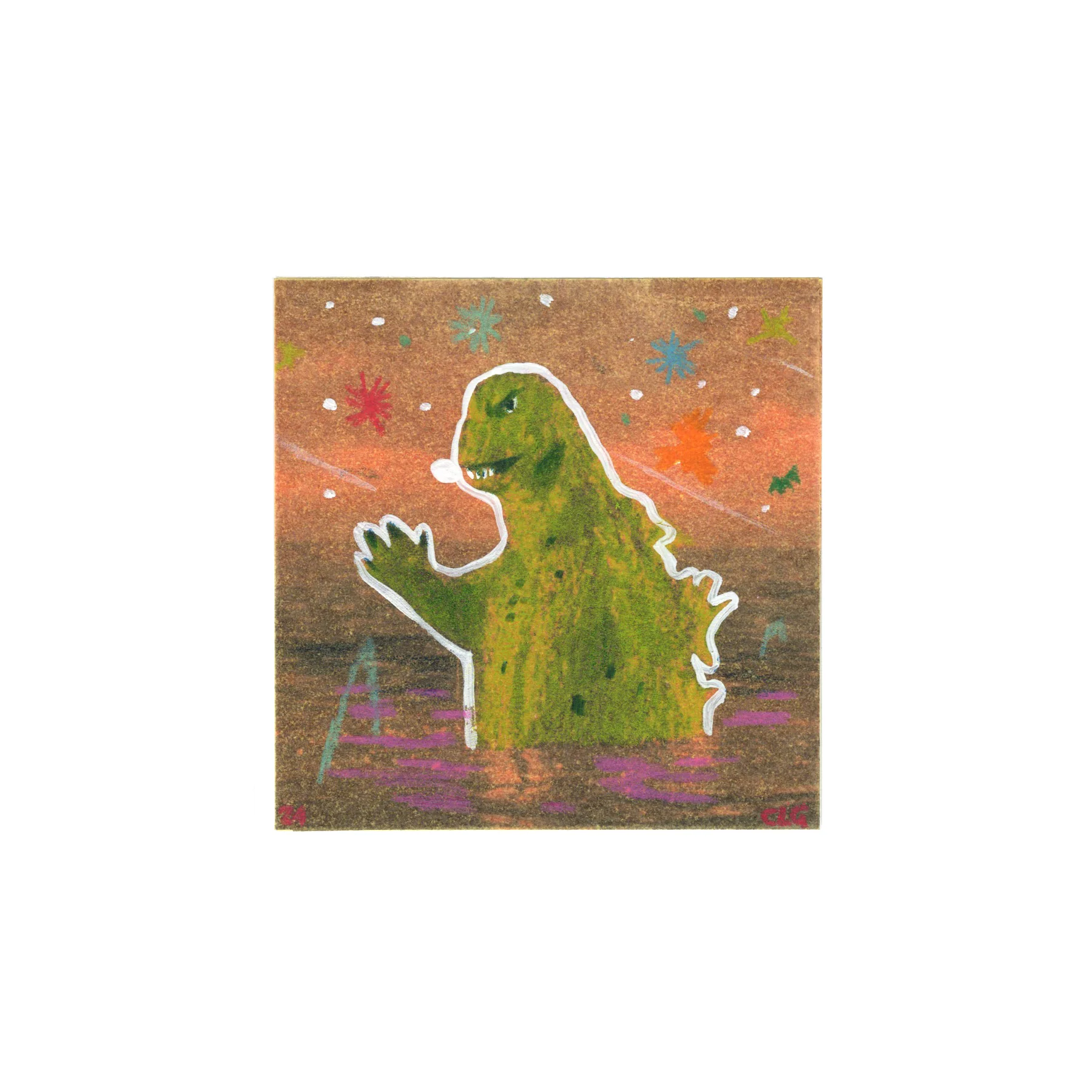 Chromatic Reverb - #106-#110 - Christian Leon Guerrero - "Godzilla #1-6" - Image 4