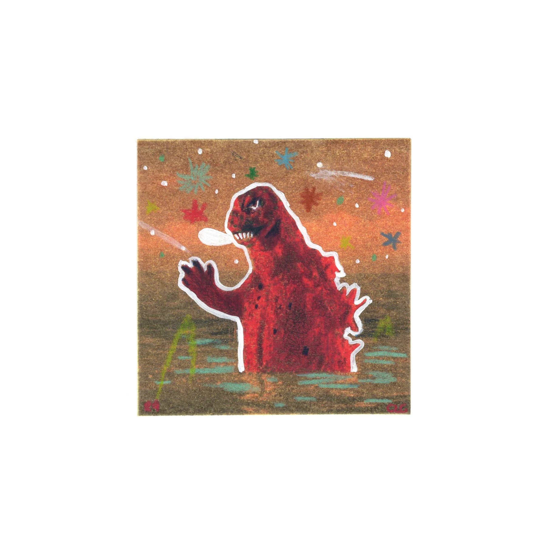 Chromatic Reverb - #106-#110 - Christian Leon Guerrero - "Godzilla #1-6" - Image 5