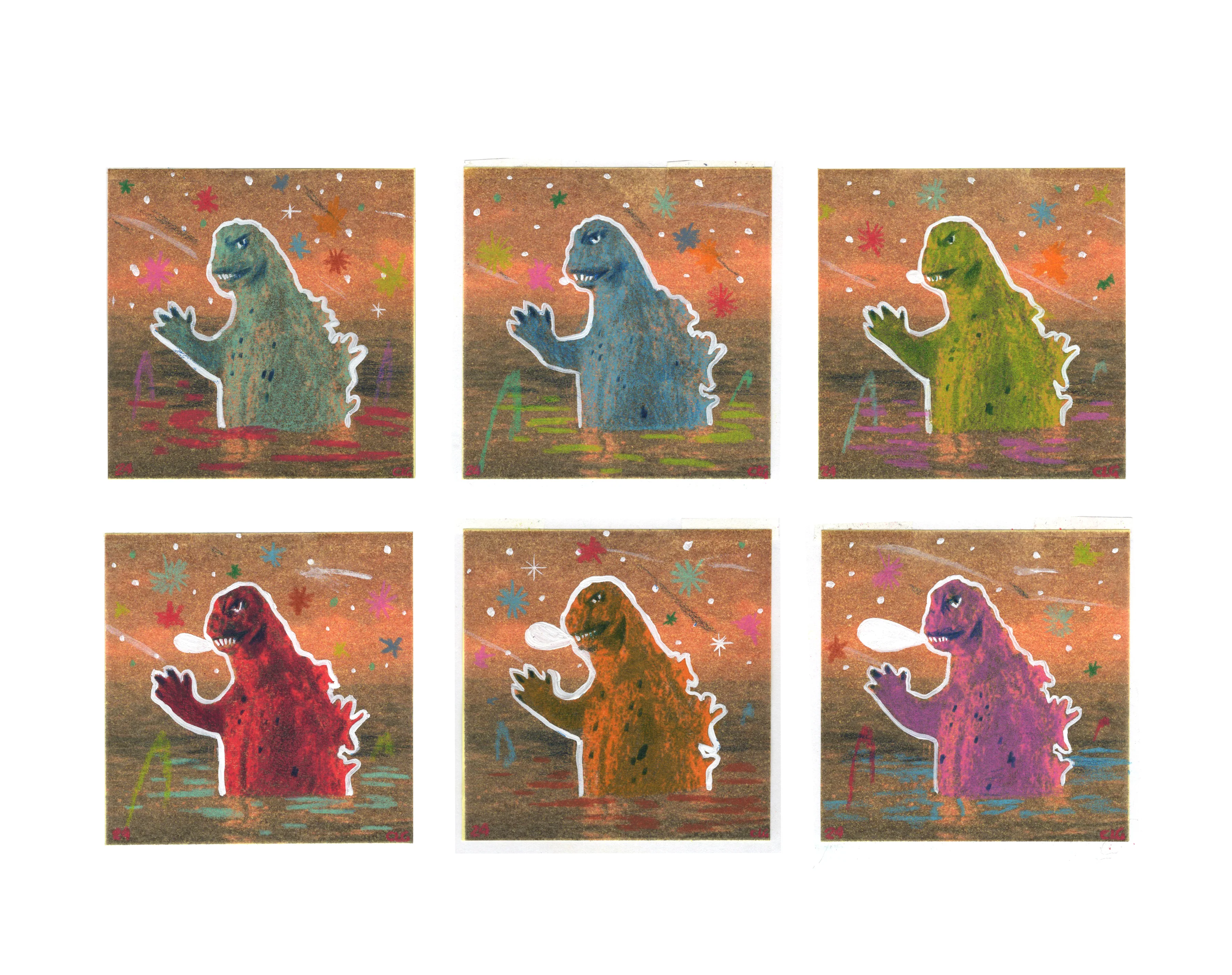 Chromatic Reverb - #106-#110 - Christian Leon Guerrero - "Godzilla #1-6" - Image 8
