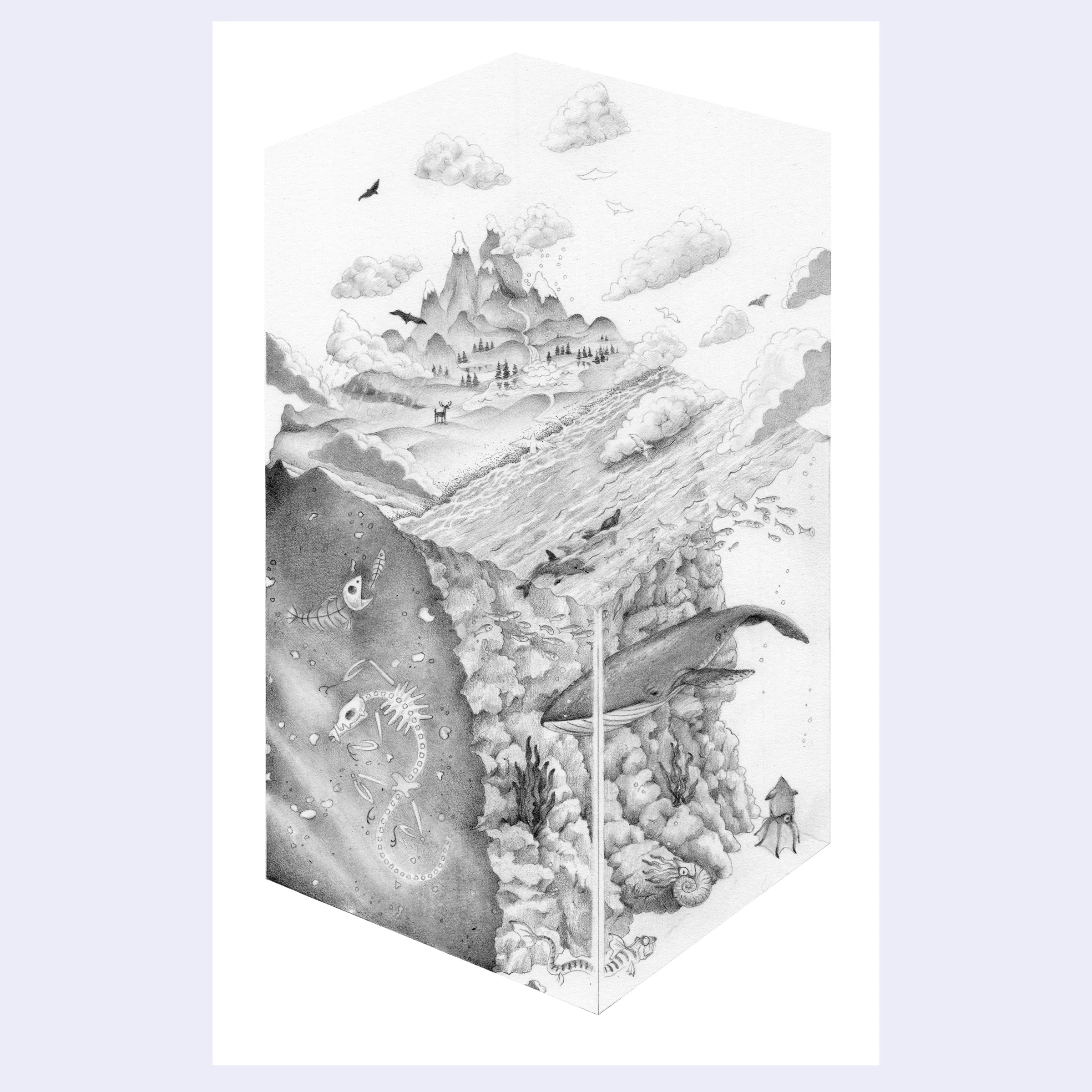 Cassia Lupo - "New Earthy Systems" art print