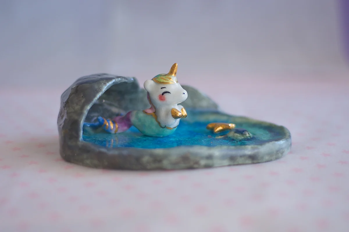 Land & Sea Show 2025 - Cynara Mori - "Sea Unicorn Cave" - Image 2