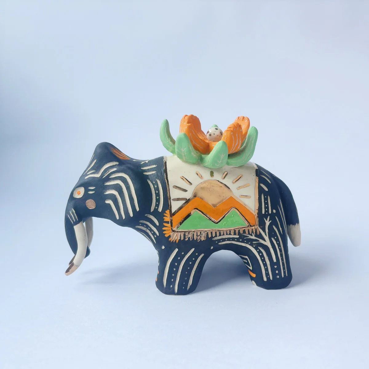 Land & Sea Show 2025 - Shirley Jackson (LIONINTHETREES) - "Eleplant Totem" - Image 6