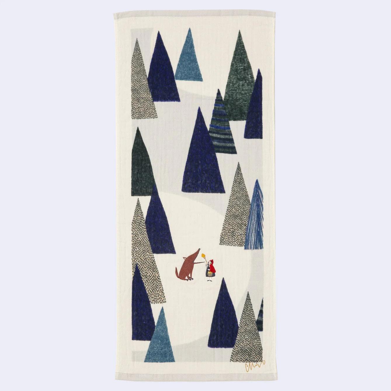 Little Red Riding Hood Large Towel