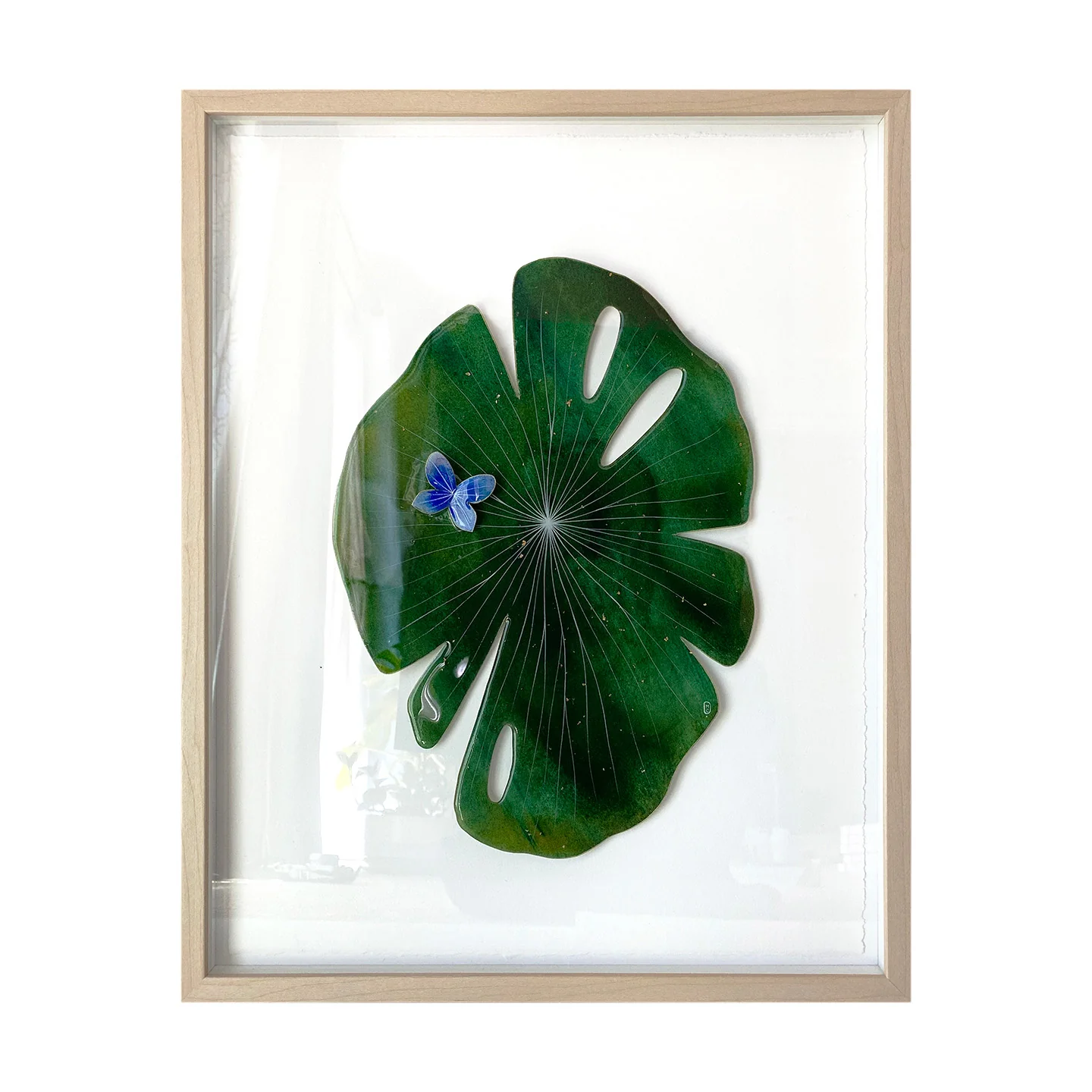 Maggie Chiang - Homesick - #18 - "Lilypad 6 (Blue Butterfly)"