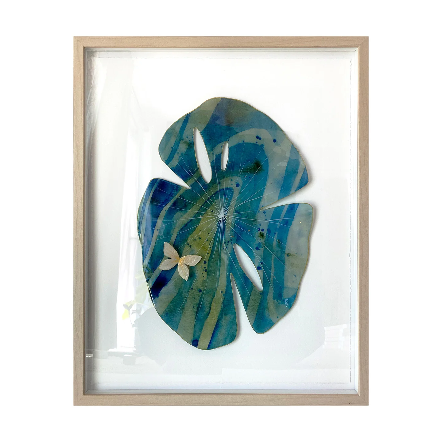 Maggie Chiang - Homesick - #35 - "Lilypad 7 (Gold Butterfly)"