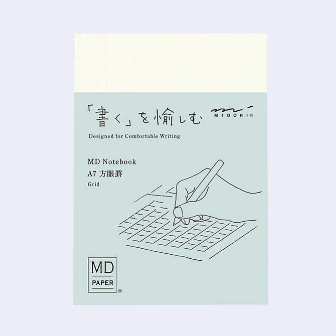 Midori MD Gridded Notebook (A7)