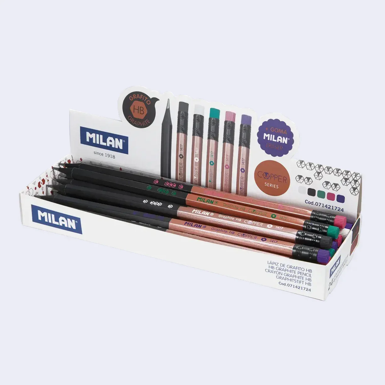 Milan - HB Graphite Pencil (Copper Series) - Image 3