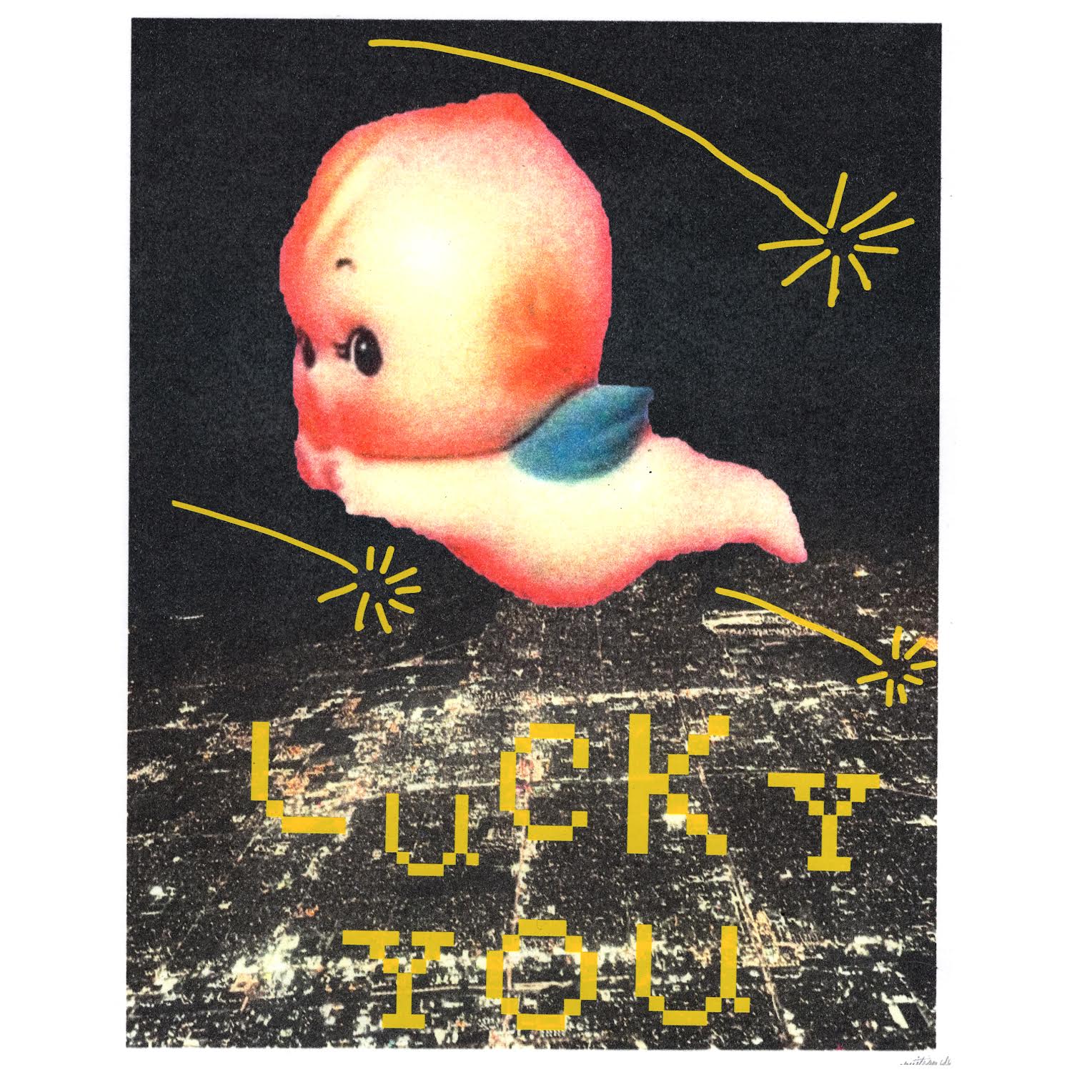 Christian Leon Guerrero - "Lucky You" (Yellow) Art Print