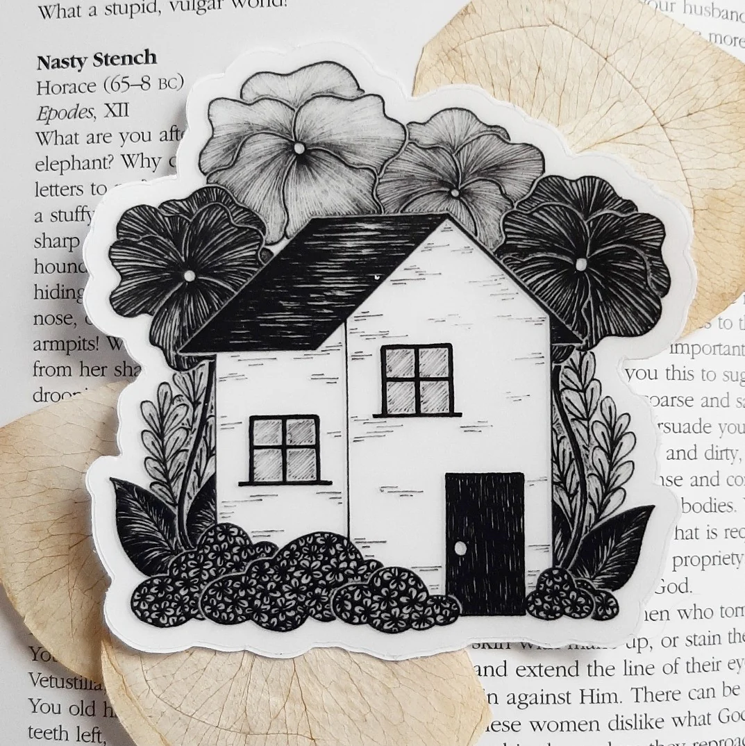 Jennifer Nguyen - "House Plants" Transparent Sticker
