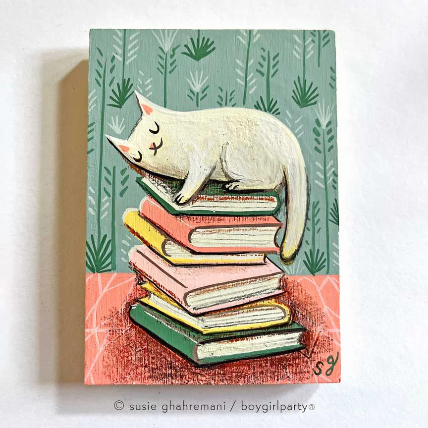 Neko 2024 - Susie Ghahremani - "tbr pile"