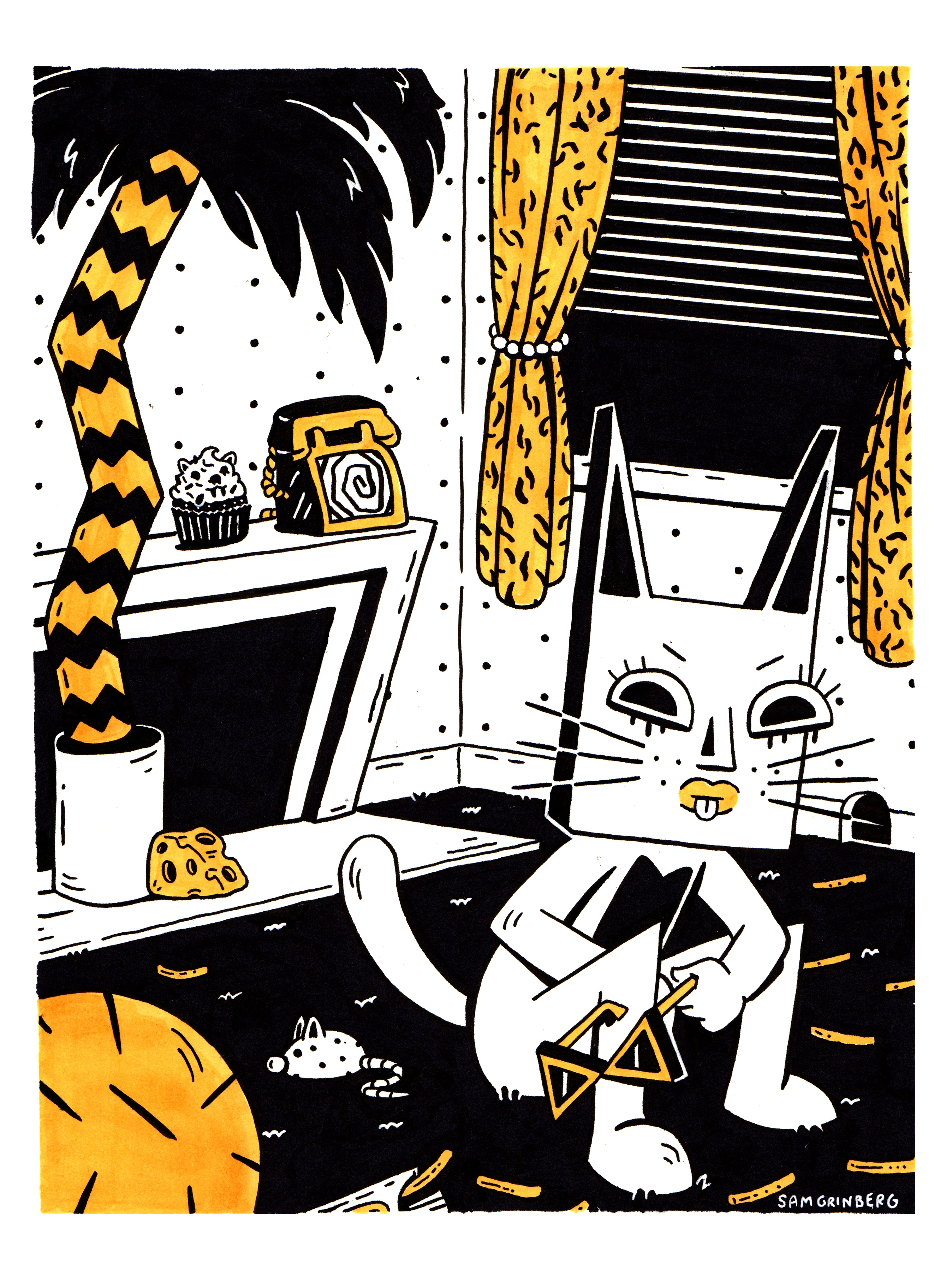 Neko Show 2 - Sam Grinberg - "Room With a Cat" - Image 2