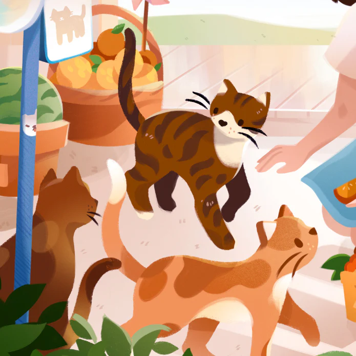 Neko Show 2 - "Neko Crossing" Poster - Alice Lee - Image 2