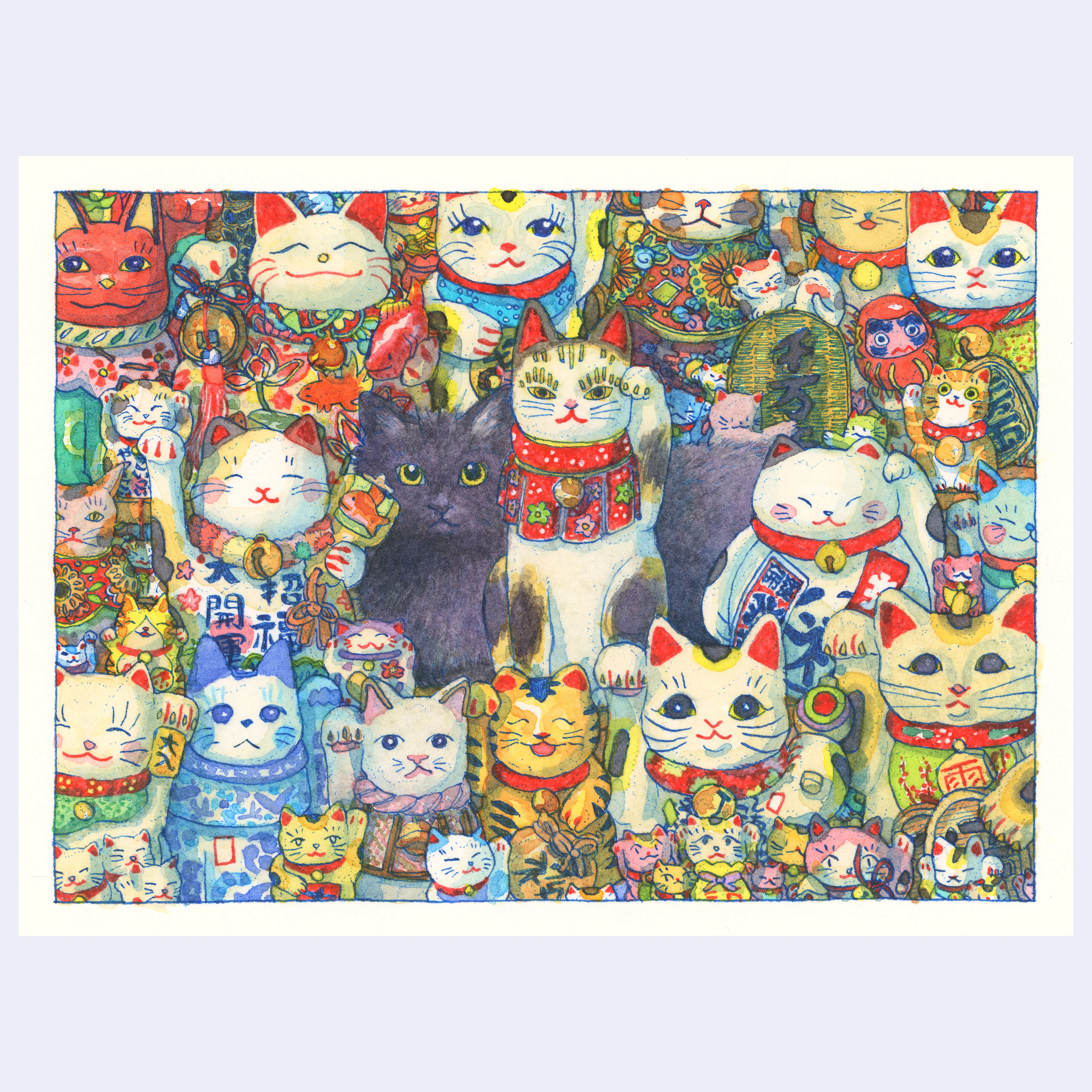 Neko Show 2025 - Rain Szeto - "All Cats Are Good Luck"