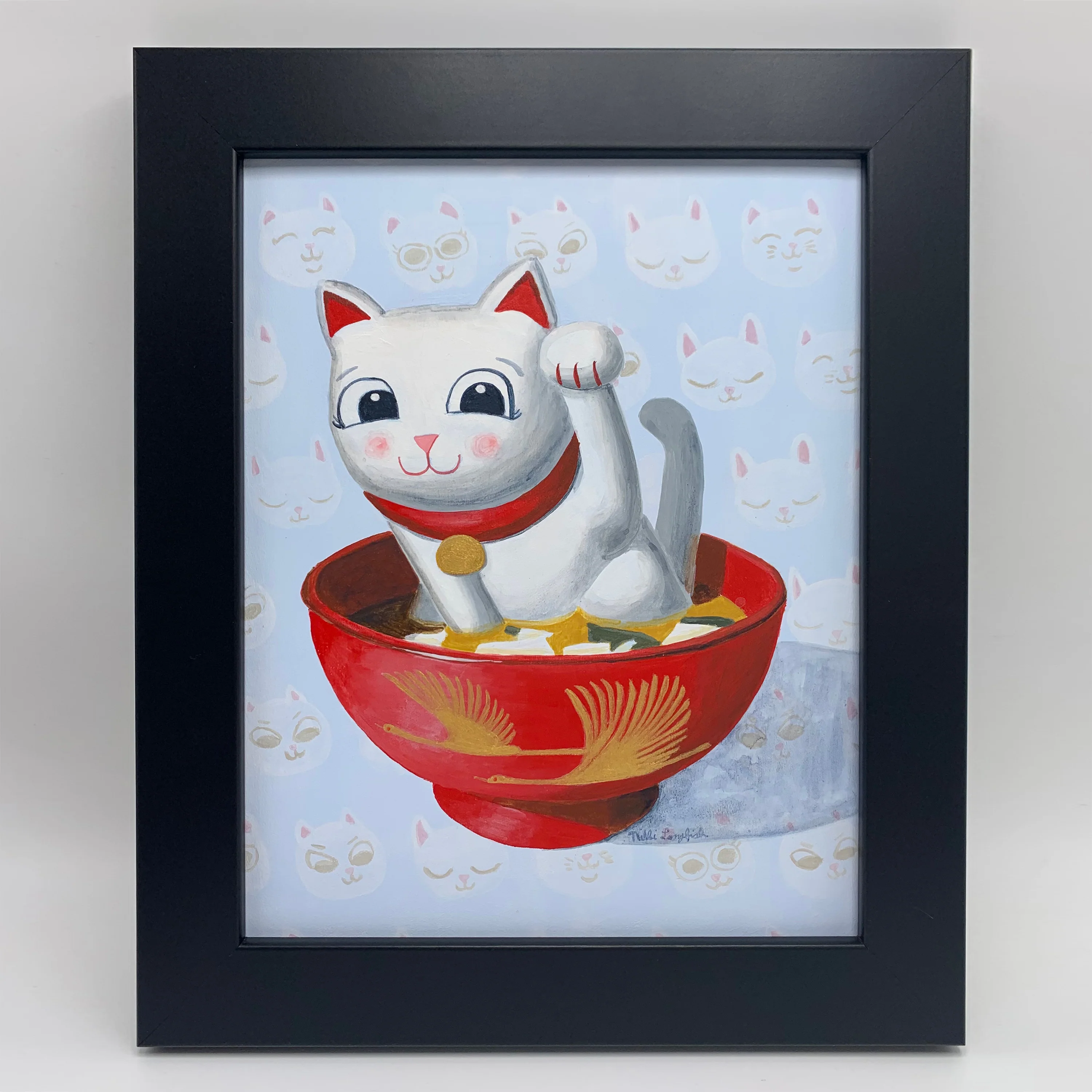 Neko Show 3 (Year of the Tiger) - Nikki Longfish - "Miso Lucky Cat" - Image 2