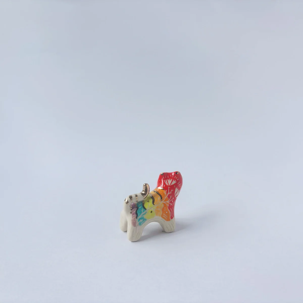 Odd Folk & Fables - Shirley Jackson (LIONINTHETREES) - "Mini Rainbow Tiger Totem" - Image 2