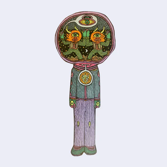 Original Assembly - #42 - Theo Ellsworth - "Good Brain Feel”