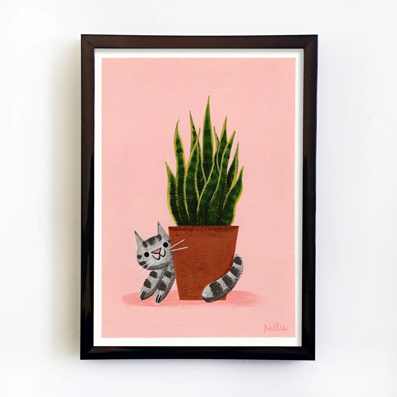 Plants and Flowers Show - Nellie Le - “Sneaky Cat and Snake Plant” - Image 2