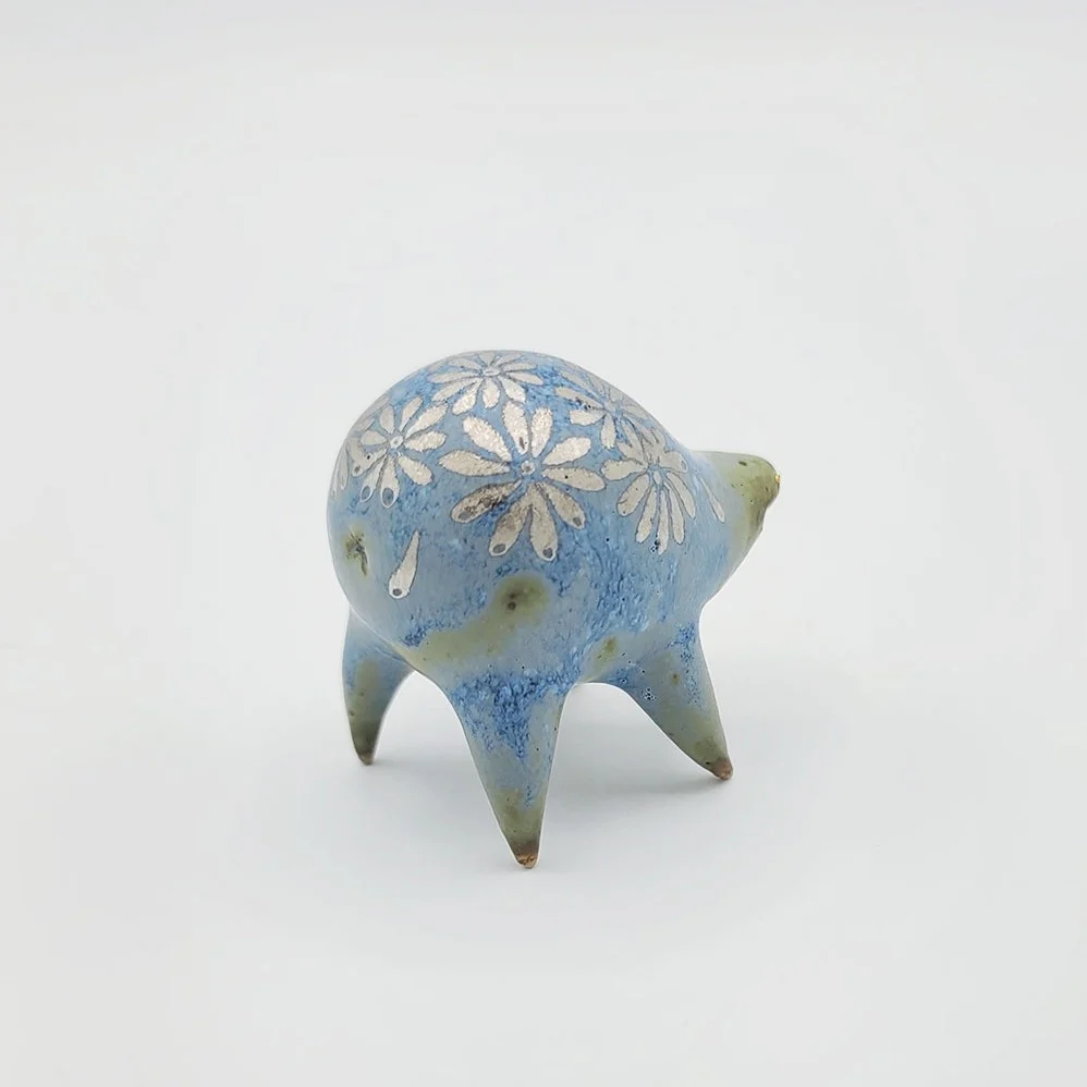 Plants & Flowers Show 2023 - Sun-Mo Koo - "Sage Blue Daisy Herdling" - Image 4