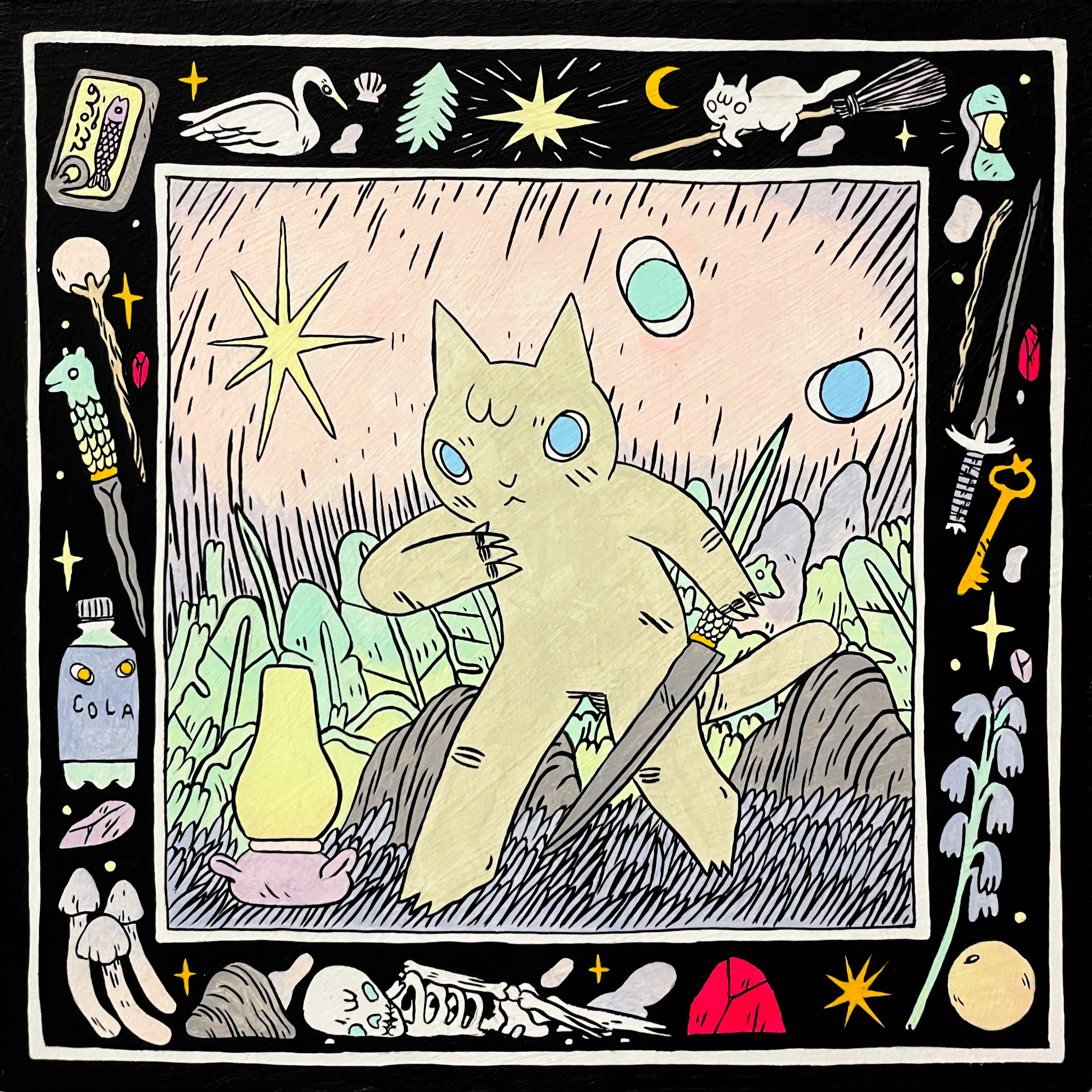 Post-it Show 20 (2024) - #29 - Deth P Sun - Untitled