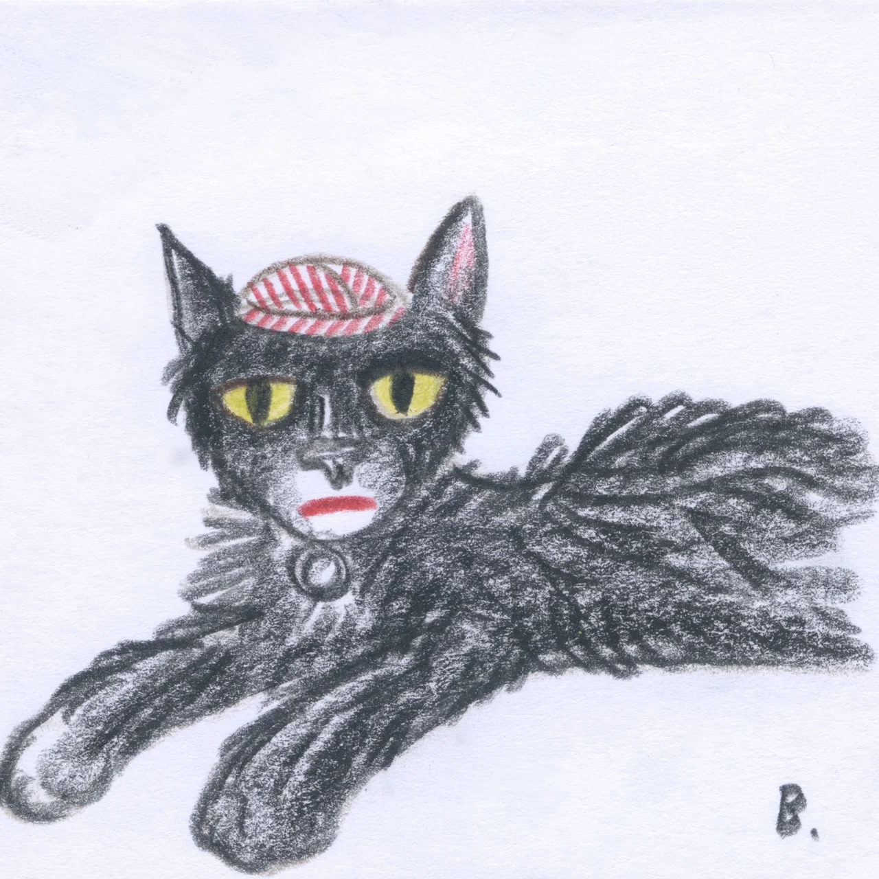 Post-it Show 2020 - Gary Baseman - "Blackie Says What" - Image 2