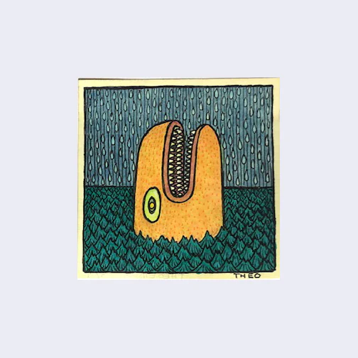 Post-it Show 2021 - Theo Ellsworth - Post-it #02