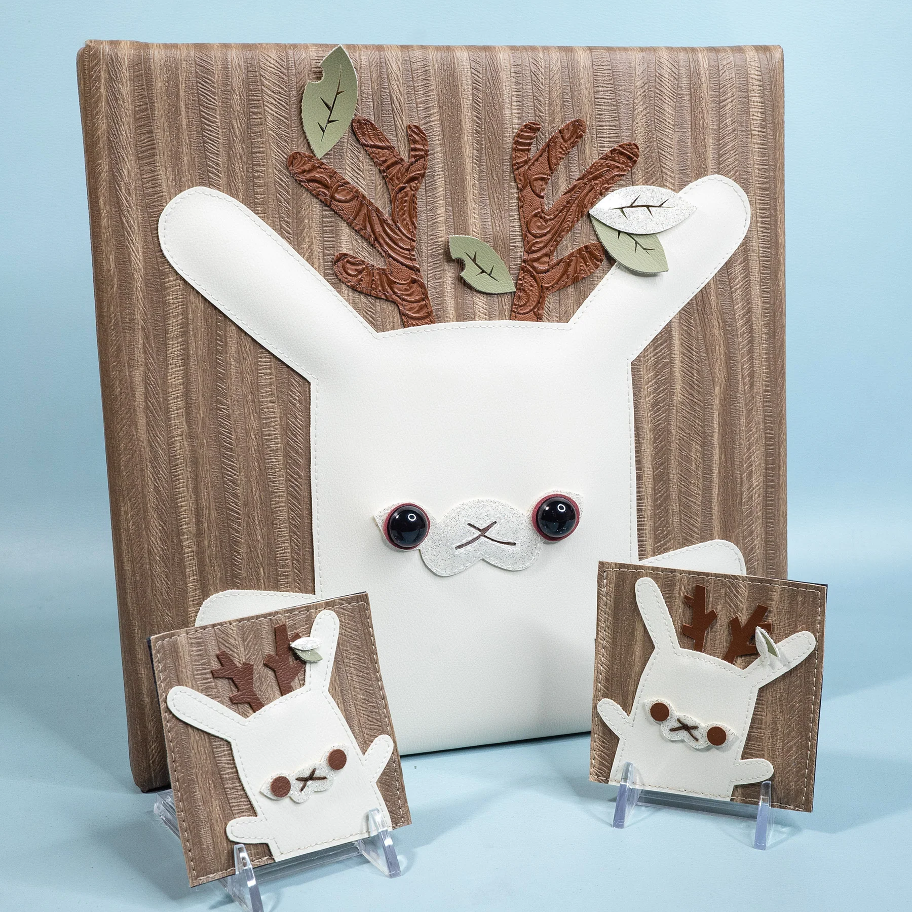 Post-it Show 2021 - Flat Bonnie - "Snow Jackalope" - Image 2