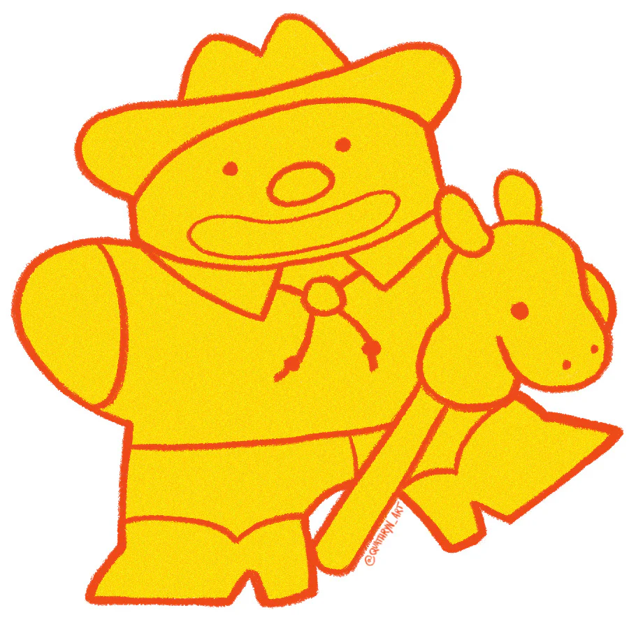 Quathryn - "Cool Boy (Cowboy)" Sticker
