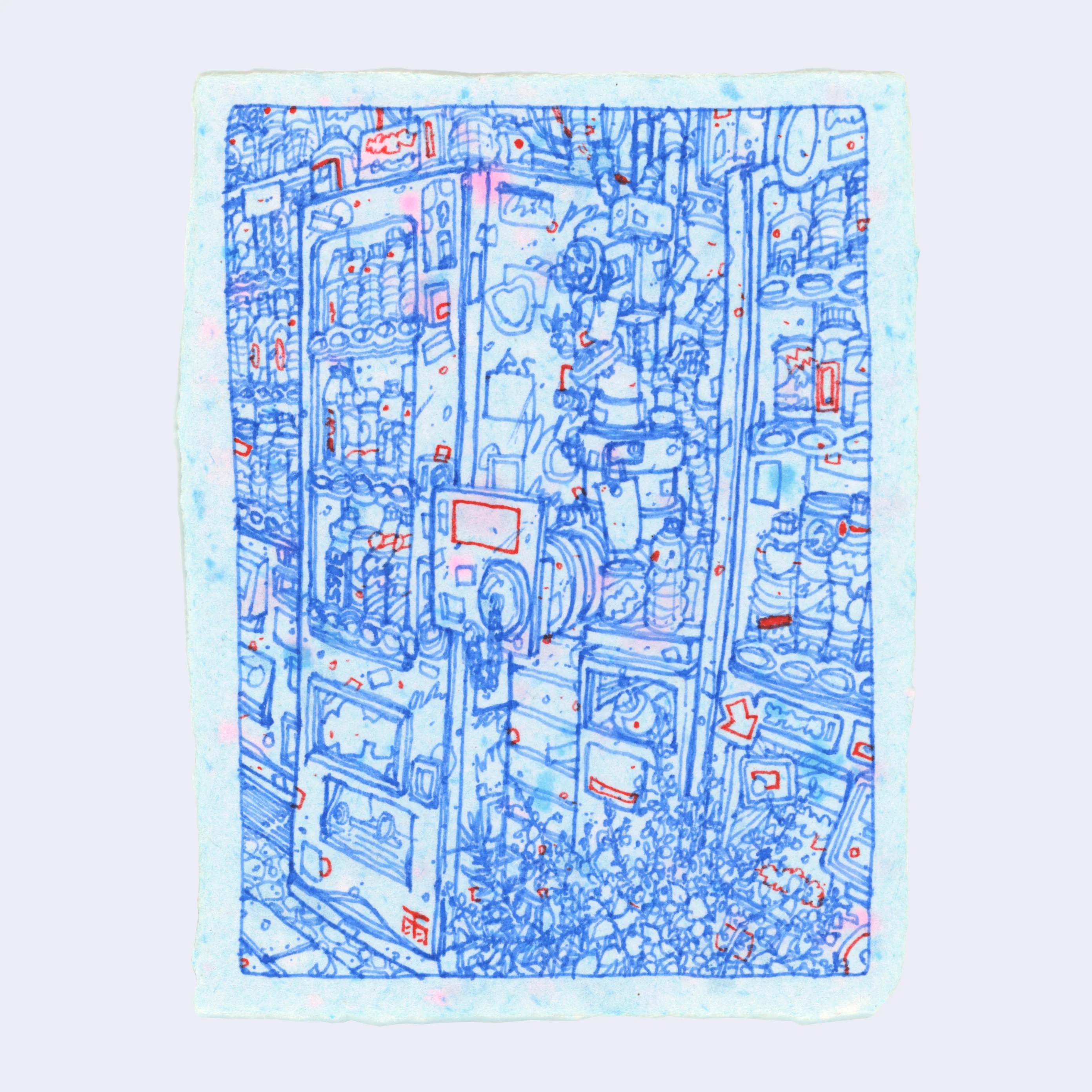 Rain Szeto - Bluelines - #06 - "Sketch 007"