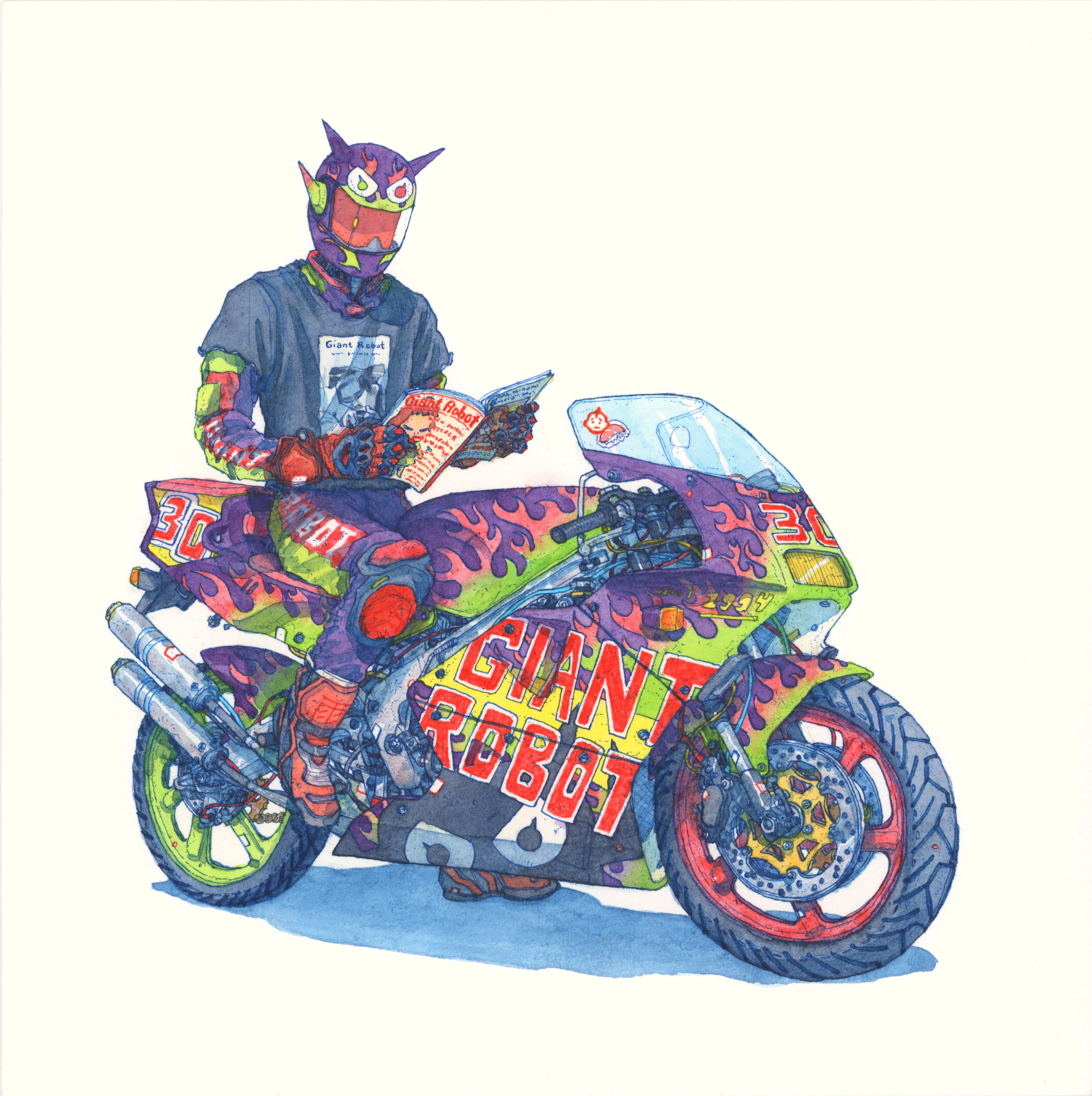 Rain Szeto - "MotoGR" Art Print