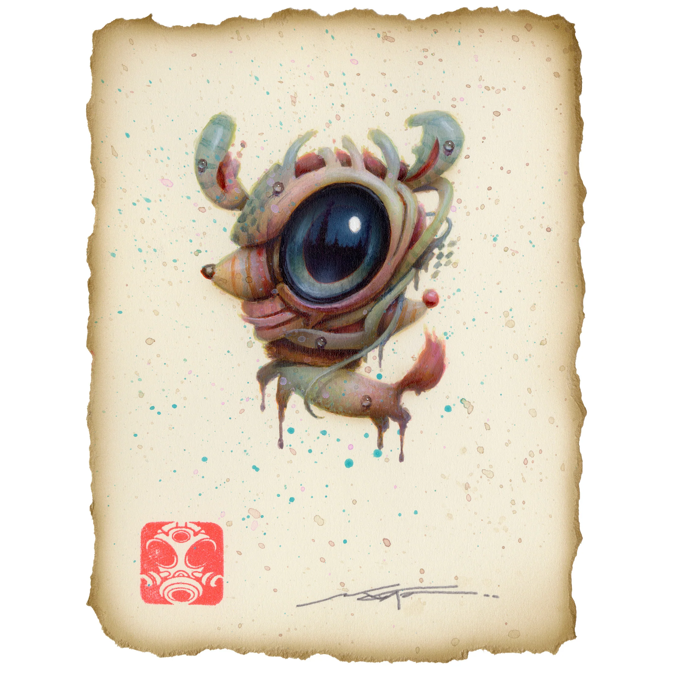 Raku (Mini) Gaki - Naoto Hattori - “Daydreamer 052"