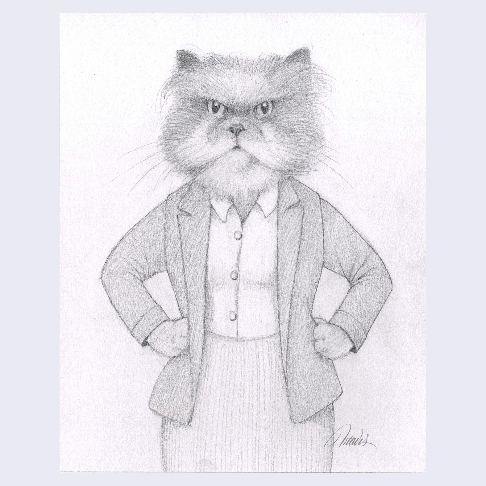 Rakugaki 2 - Travis Louie - #274 - Cat Power
