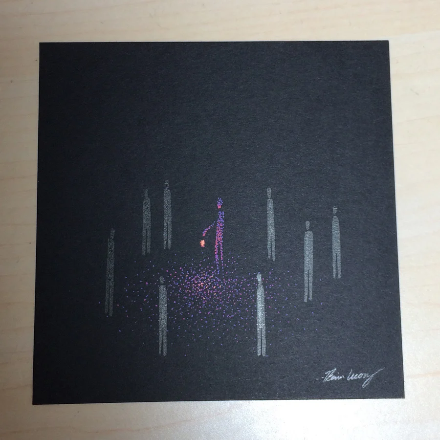 Rakugaki 3 - Brian Luong - #322 - "Ghost by Lamplight" - Image 2