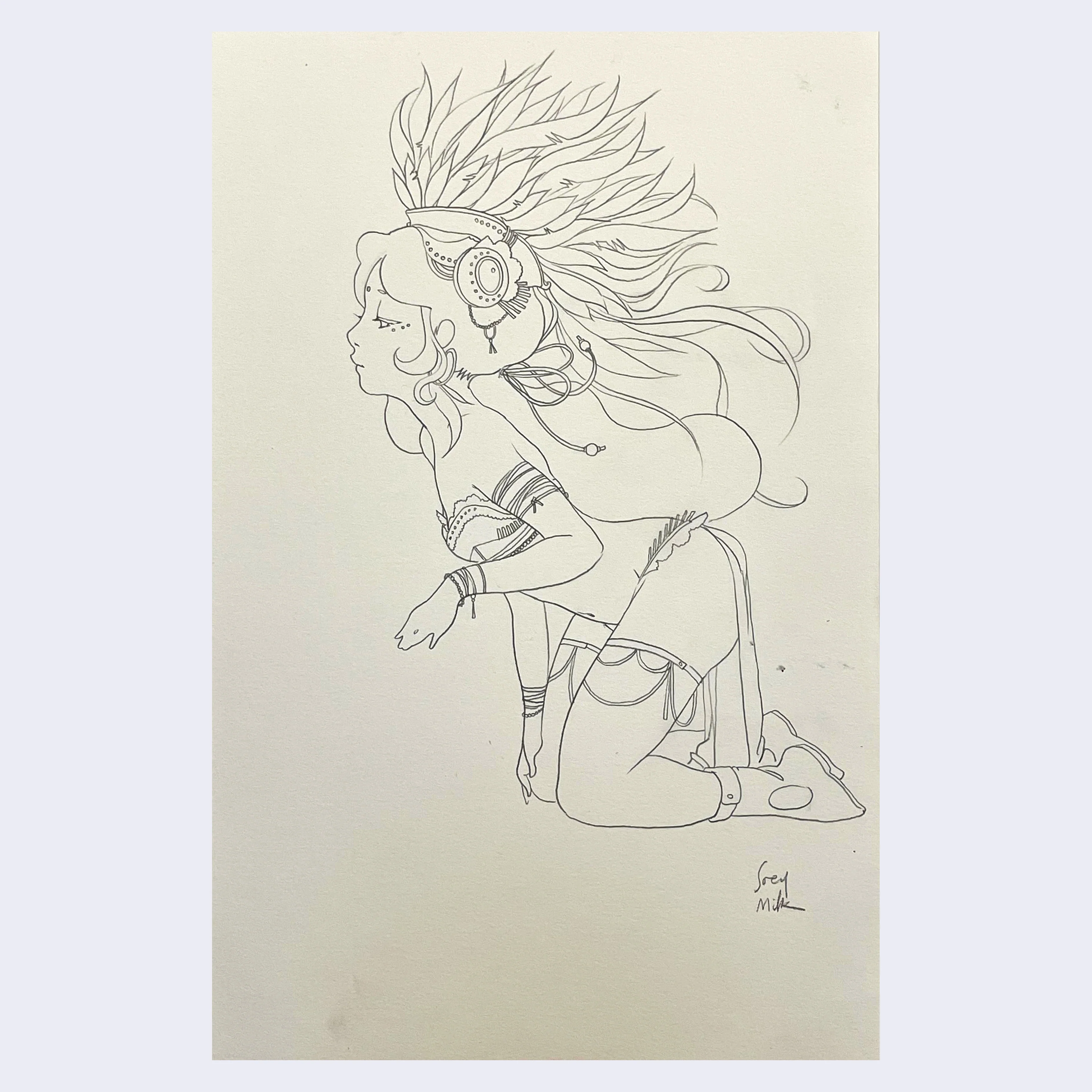 Rakugaki 3 - Soey Milk - #173 - "Protea" - Image 2
