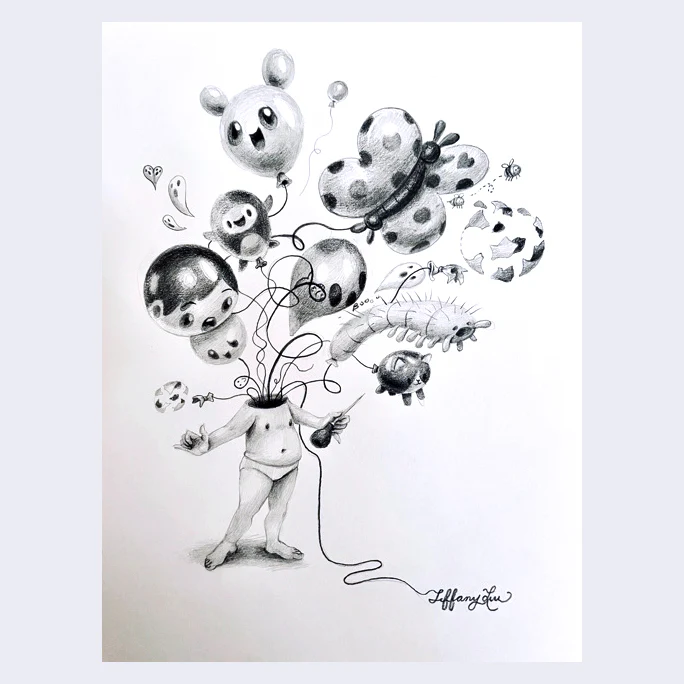 Rakugaki 3 - Tiffany Liu - #99 - "Popping Some Memories"