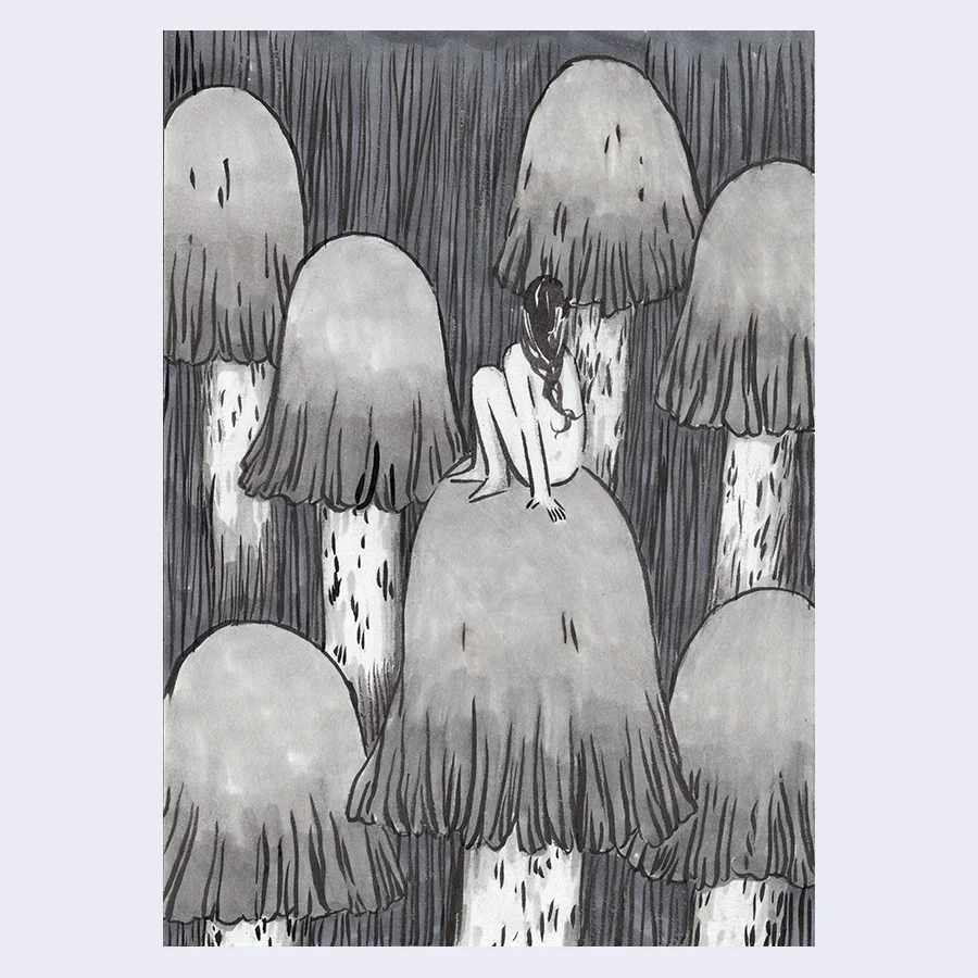 Rakugaki 4 - Jen Tong - "Mushroom 2"
