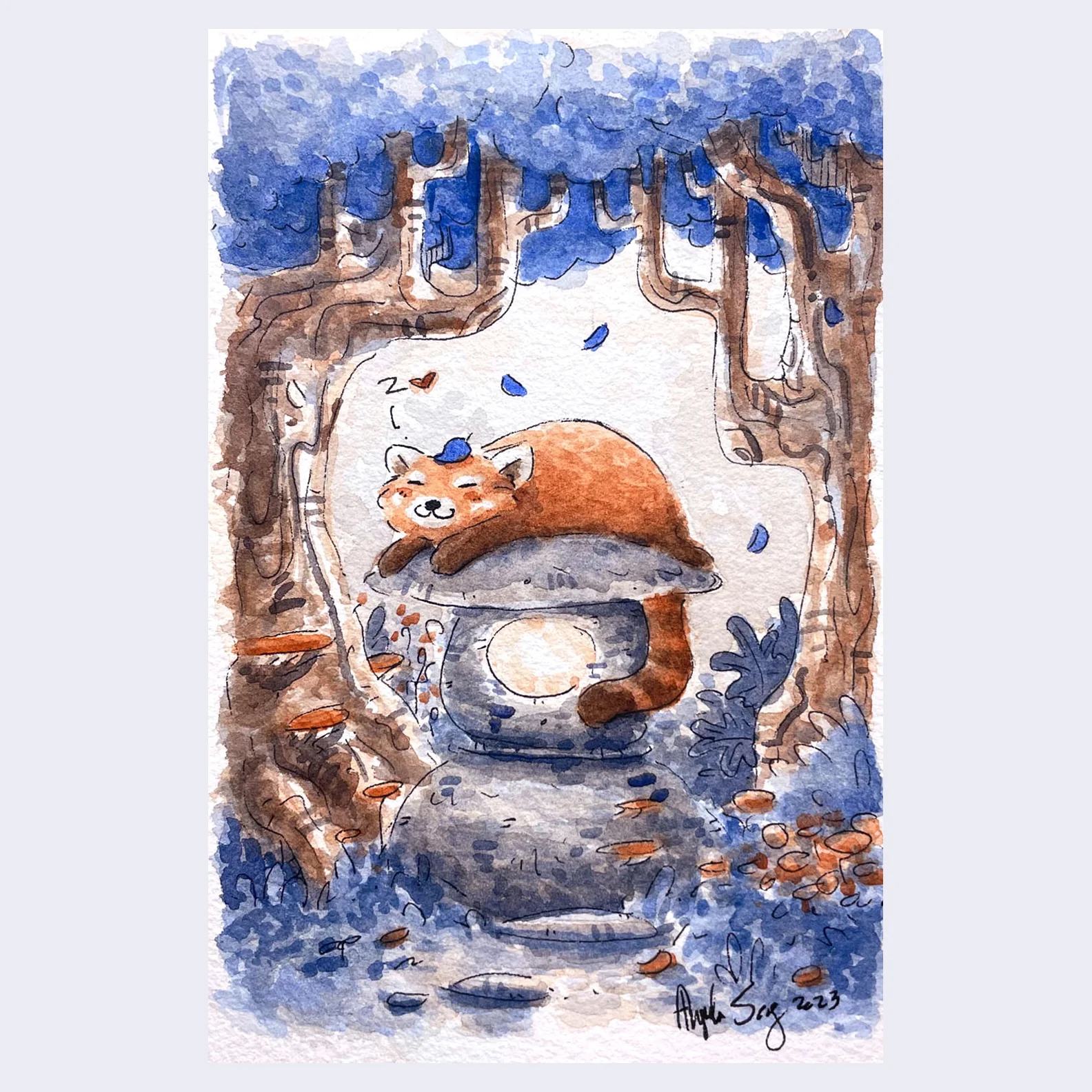 Rakugaki 5 (2023) - Angela Song - "Tummy Warmer"