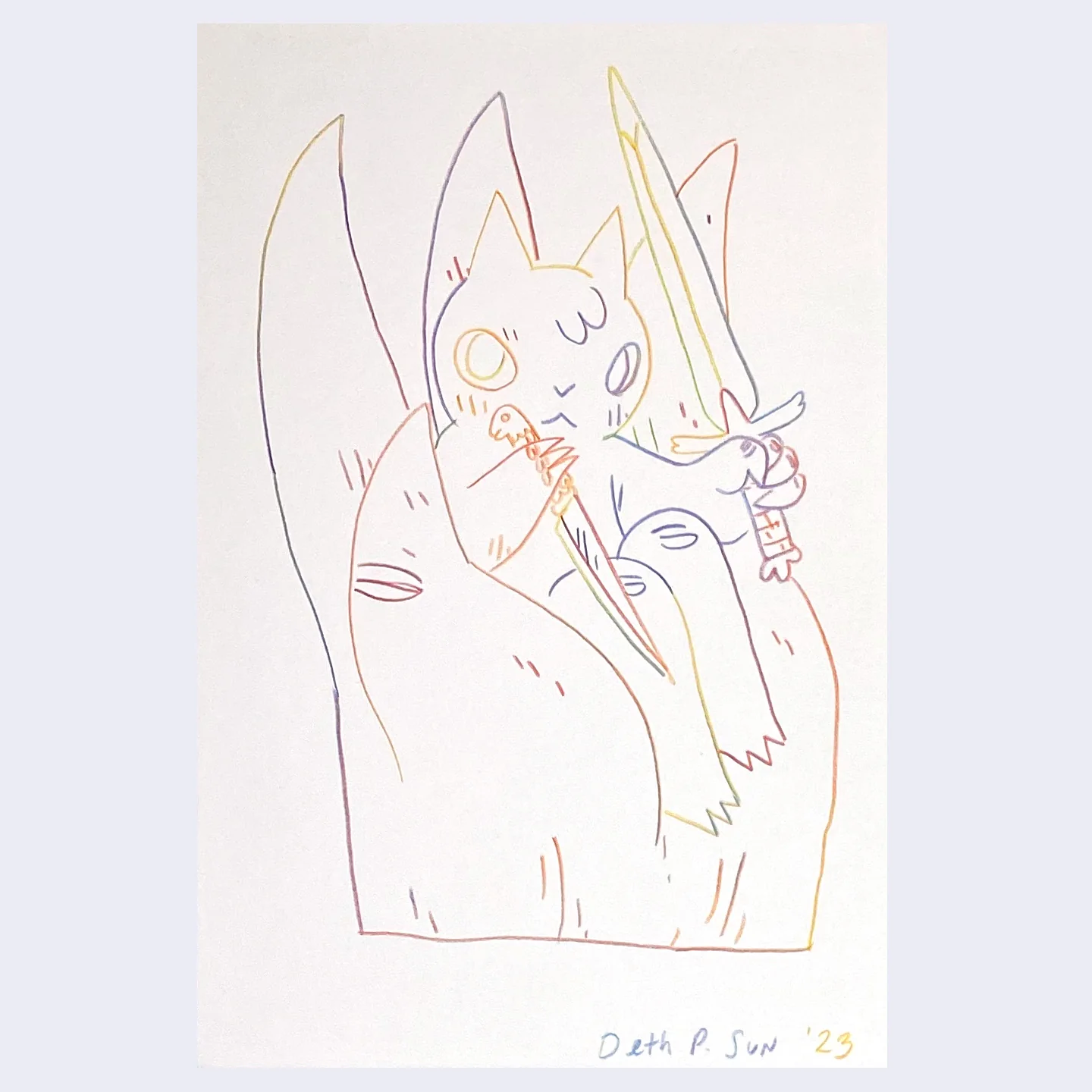 Rakugaki 5 (2023) - Deth P Sun - #25