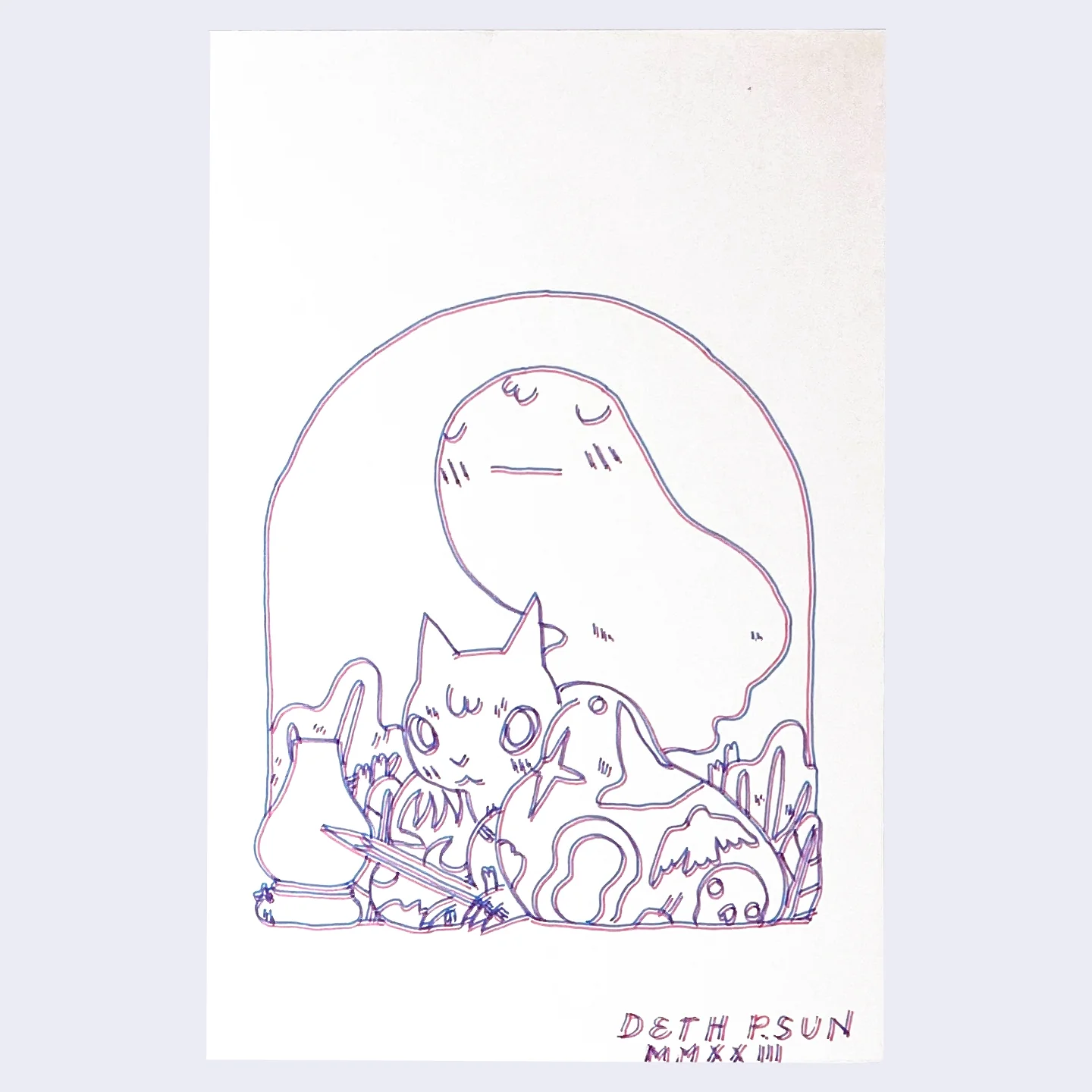 Rakugaki 5 (2023) - Deth P Sun - #30