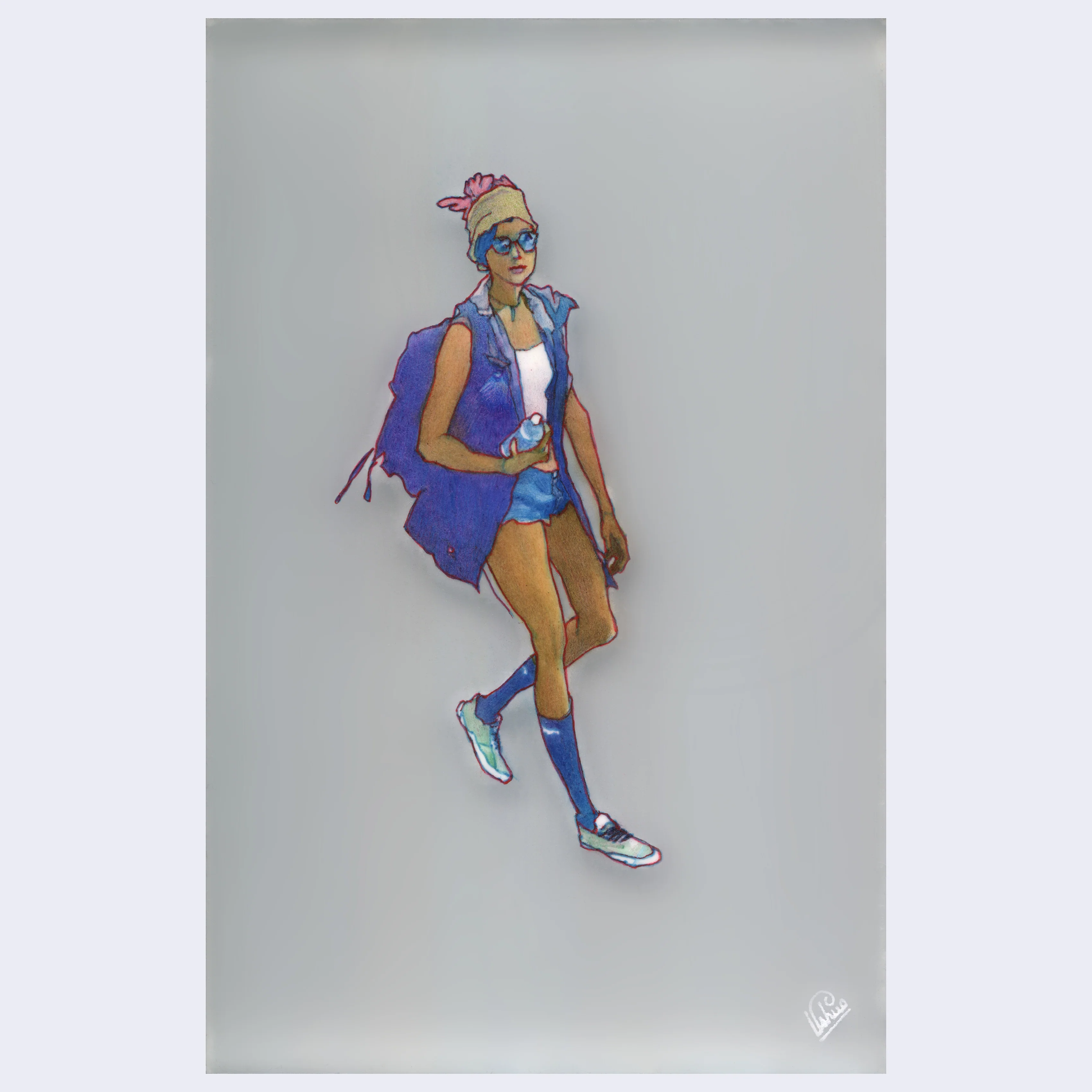 Rakugaki 5 (2023) - Edwin Ushiro - “Traveler”