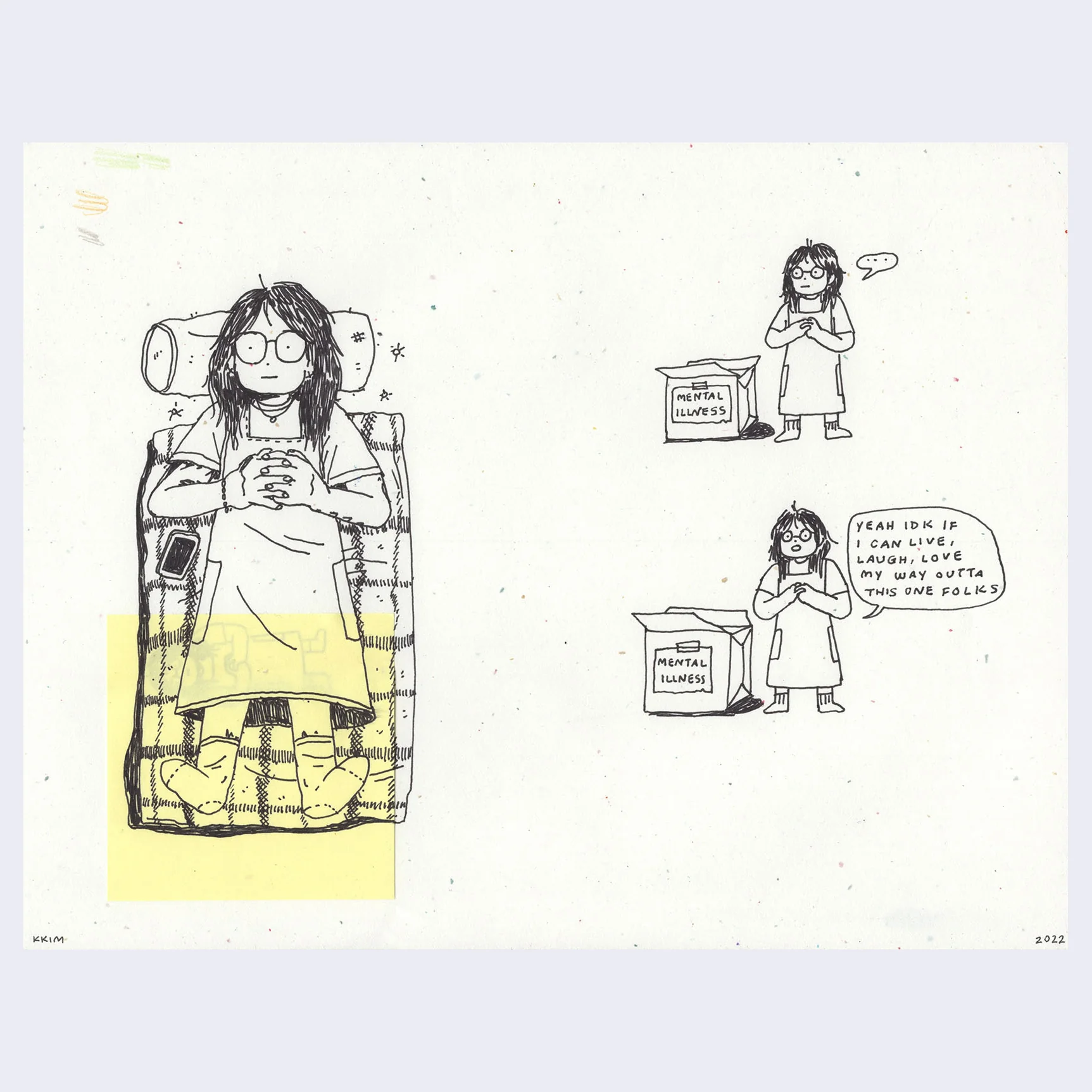 Rakugaki 5 (2023) - Kaylynn Kim - "Live, Laugh, Love"