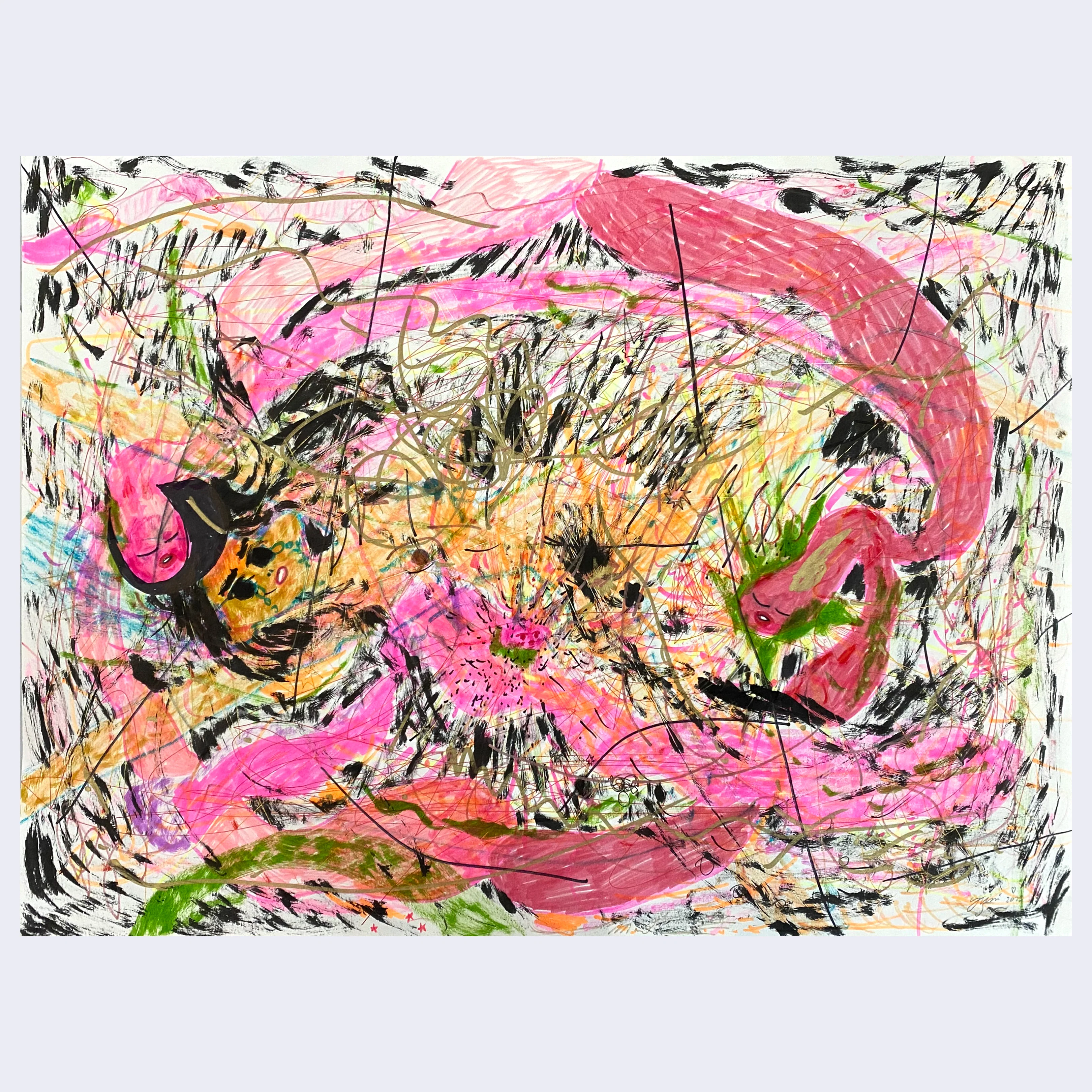 Rakugaki 5 (2023) - Yumi Sakugawa - "Rupture, Rapture"