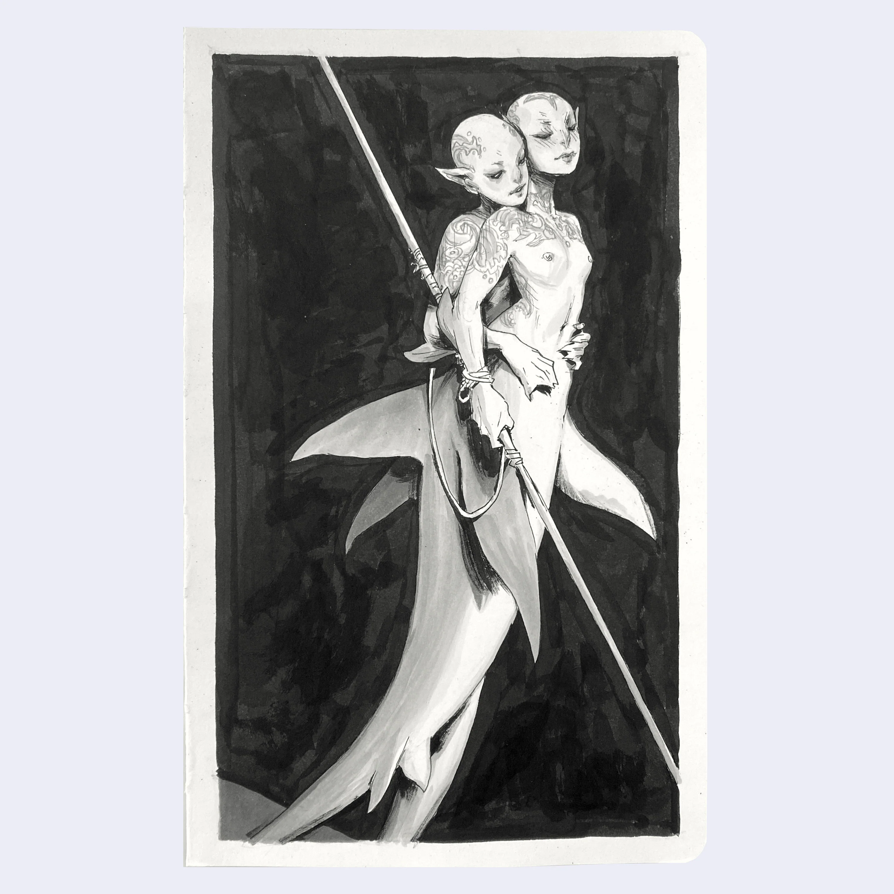Rakugaki 6 (2024) - Andrew Mar - "Devour"