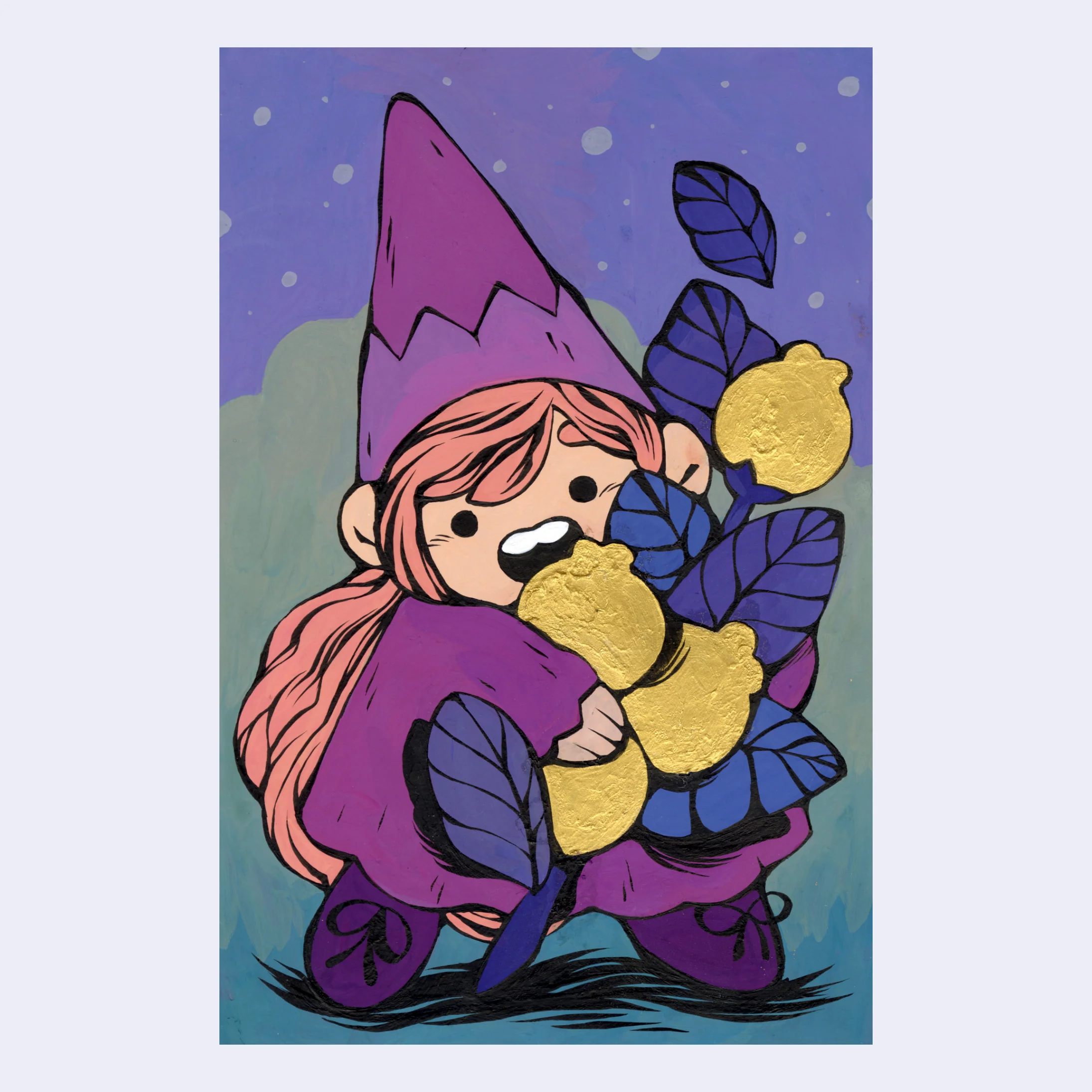 Rakugaki 6 (2024) - Cleonique Hilsaca - "Blueberry Fairy"
