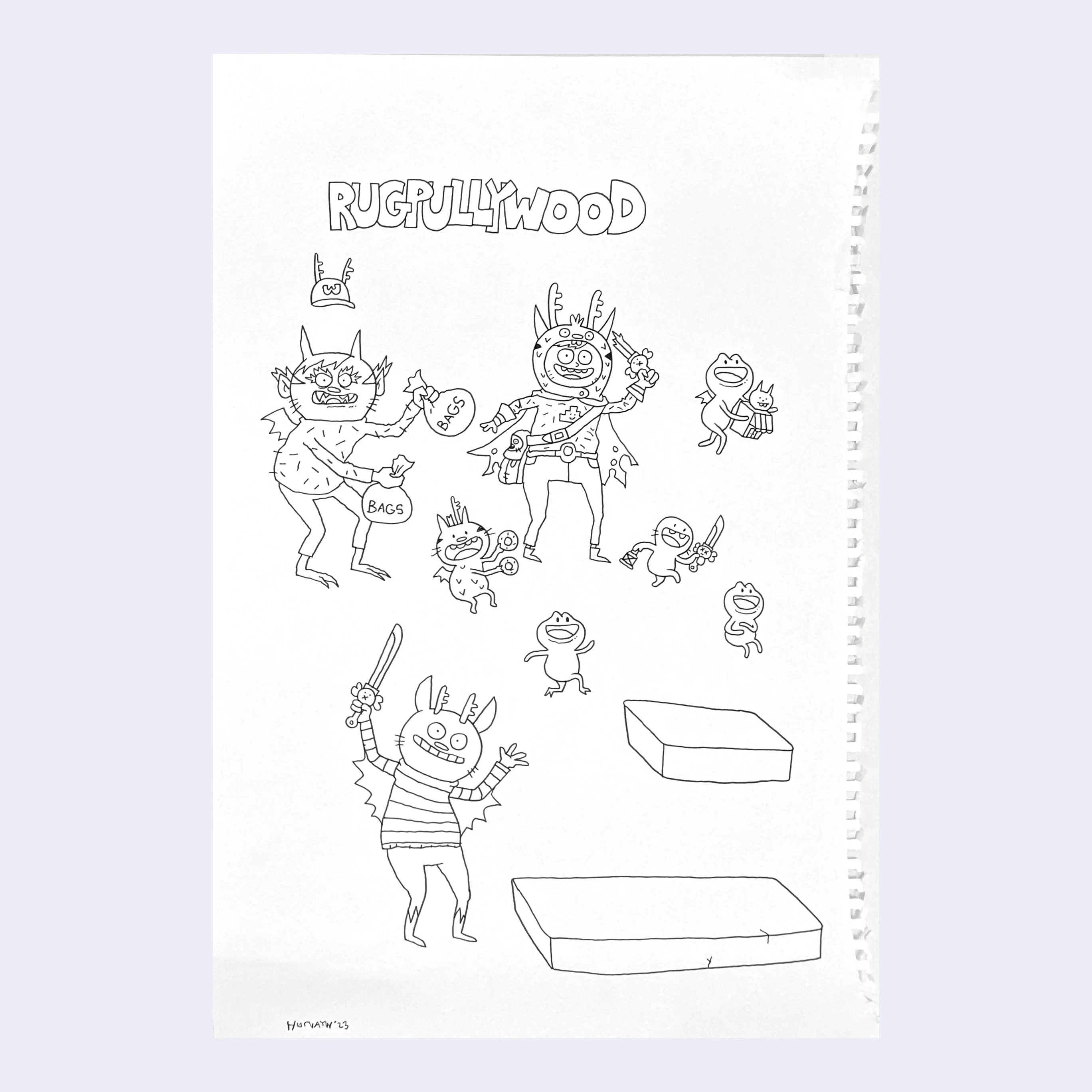 Rakugaki 6 (2024) - David Horvath - #04